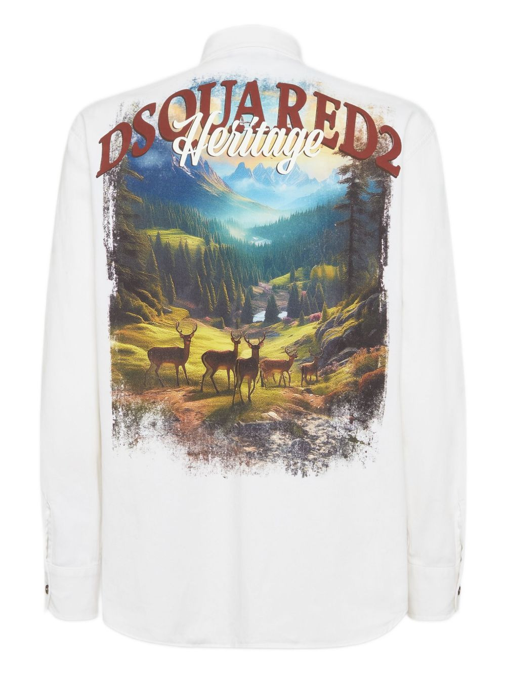 Canadian-print shirt - 2