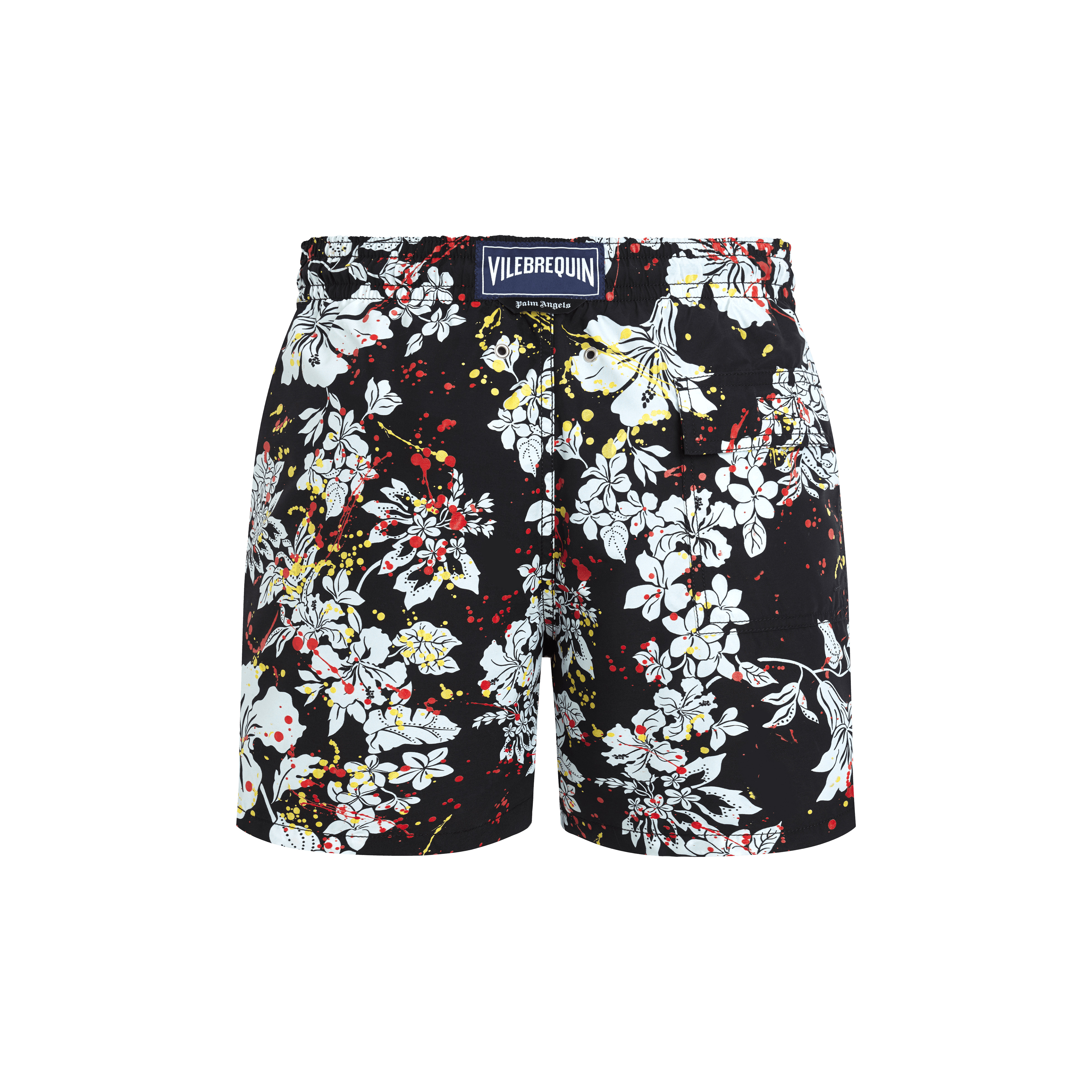 Men Swim Trunks Flower Splash - VBQ x Palm Angels - 2