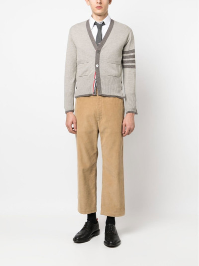 Thom Browne 4-Bar cashmere cardigan outlook
