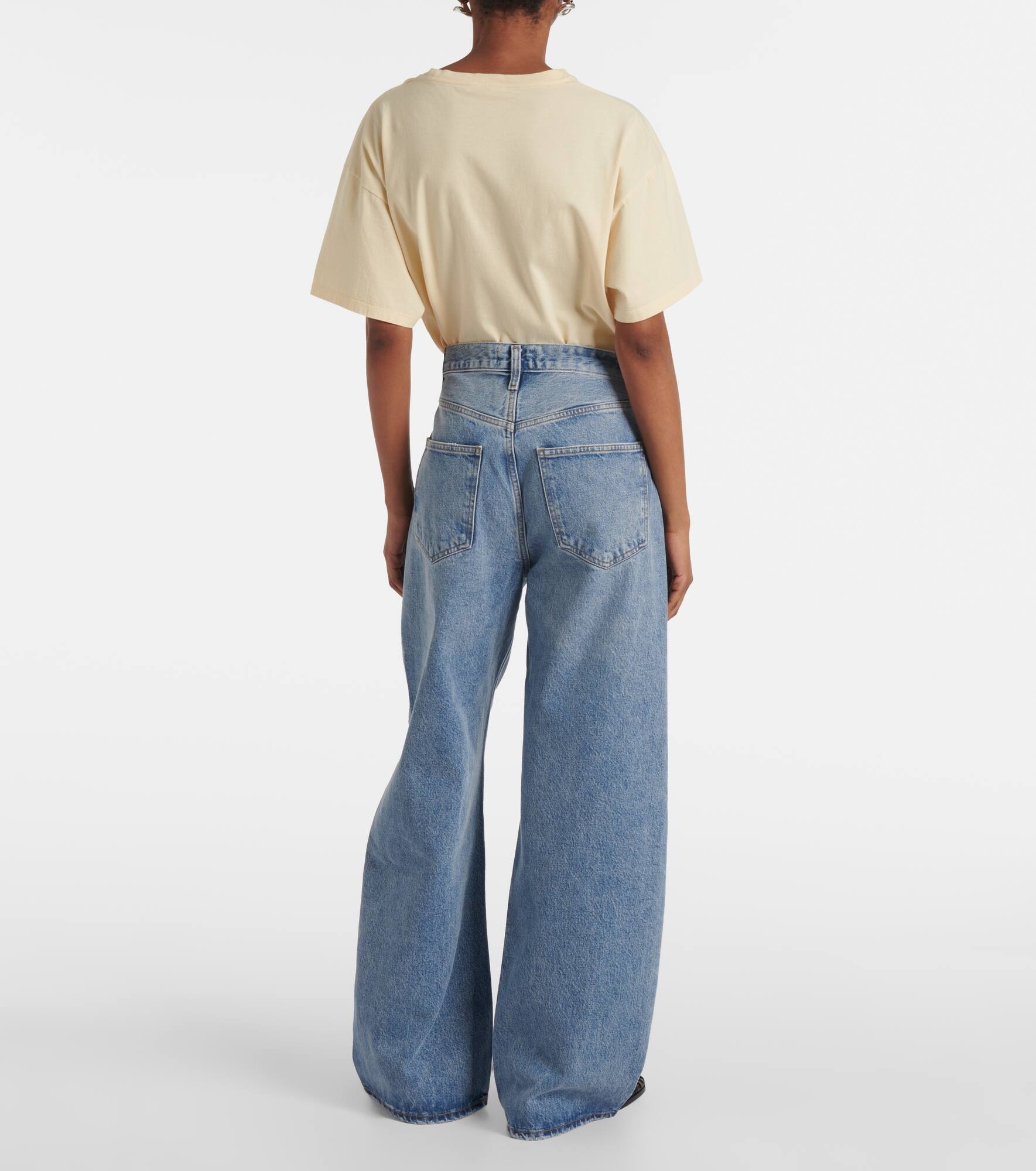 Low Curve mid-rise wide-leg jeans - 3