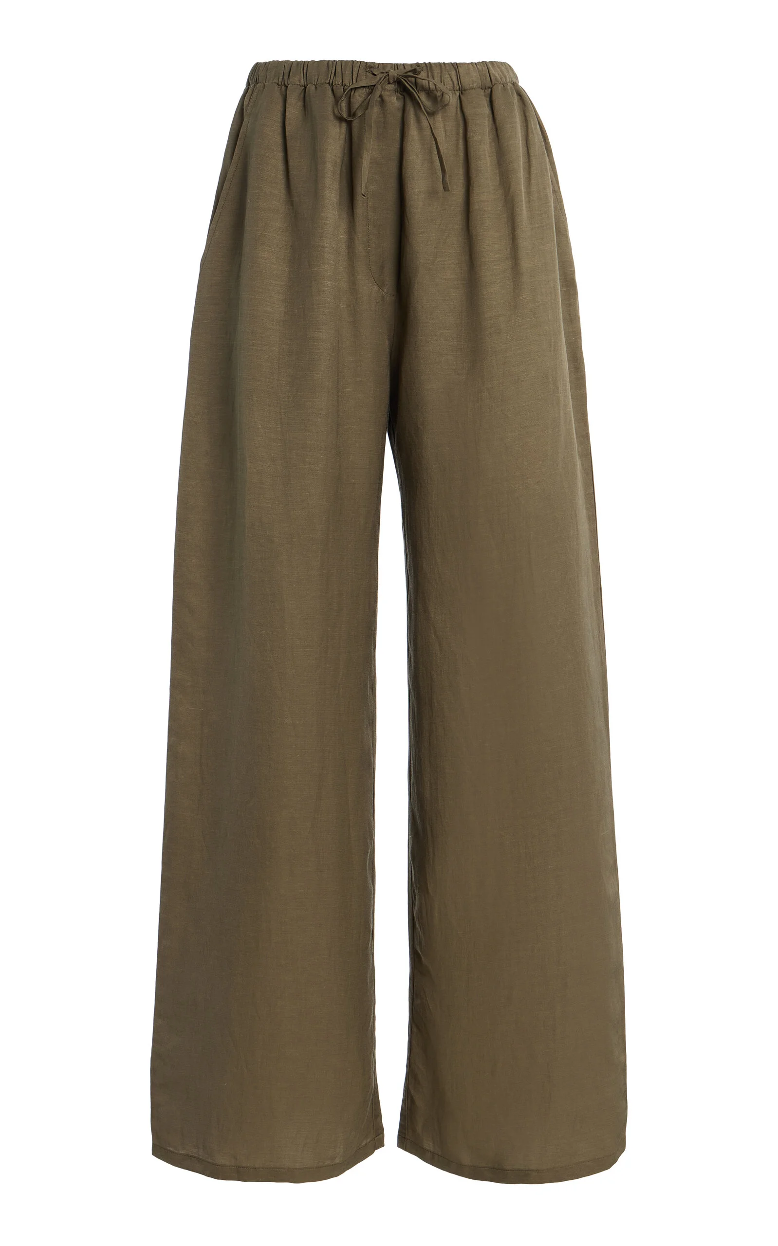 Daniel Cotton Drawstring Pocket Pants green - 1