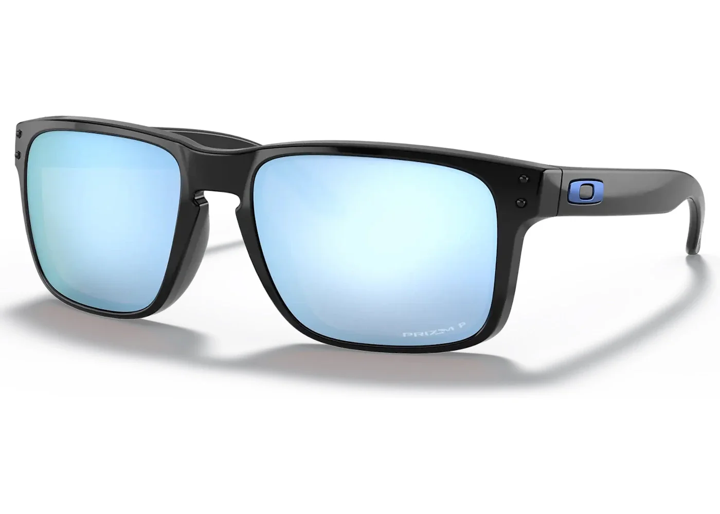 Oakley Holbrook Sunglasses Polished Black/Prizm Deep Water Polarized (OO9102-C1) - 1
