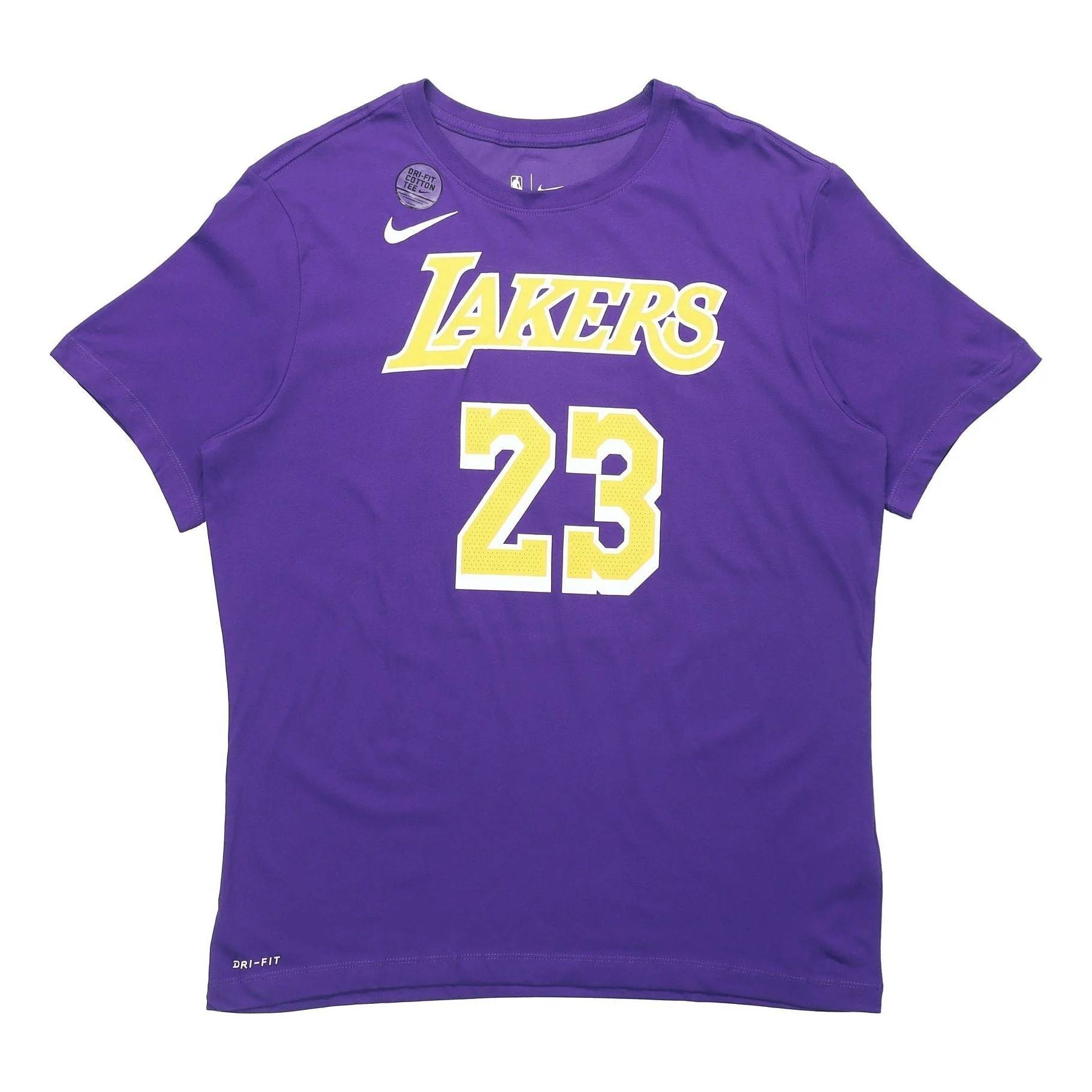 Nike Lebron James Jersey Lakers NBA Purple AR4887-557 - 1
