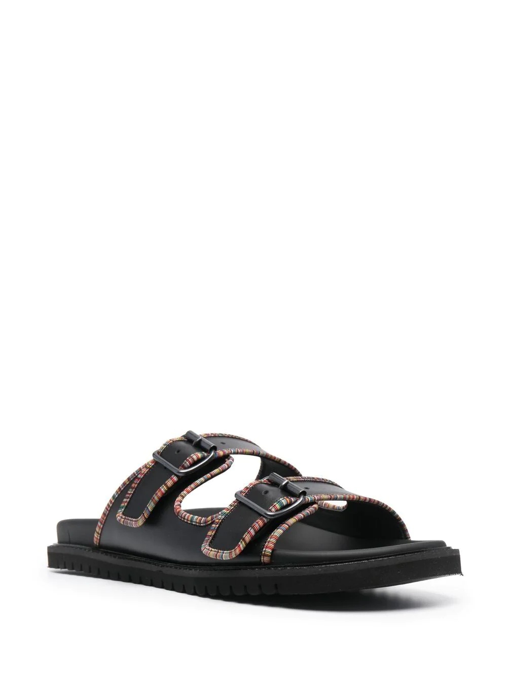 flat leather sandals - 2