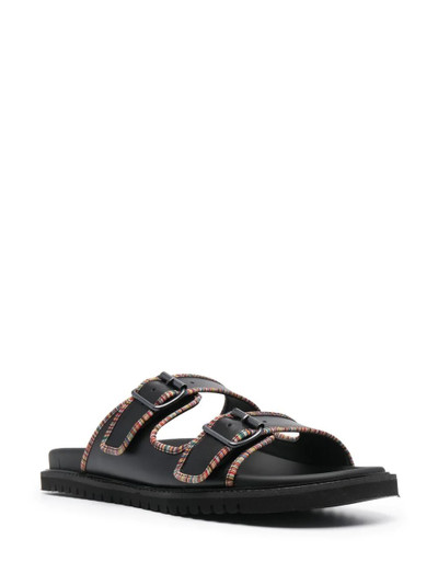 Paul Smith flat leather sandals outlook