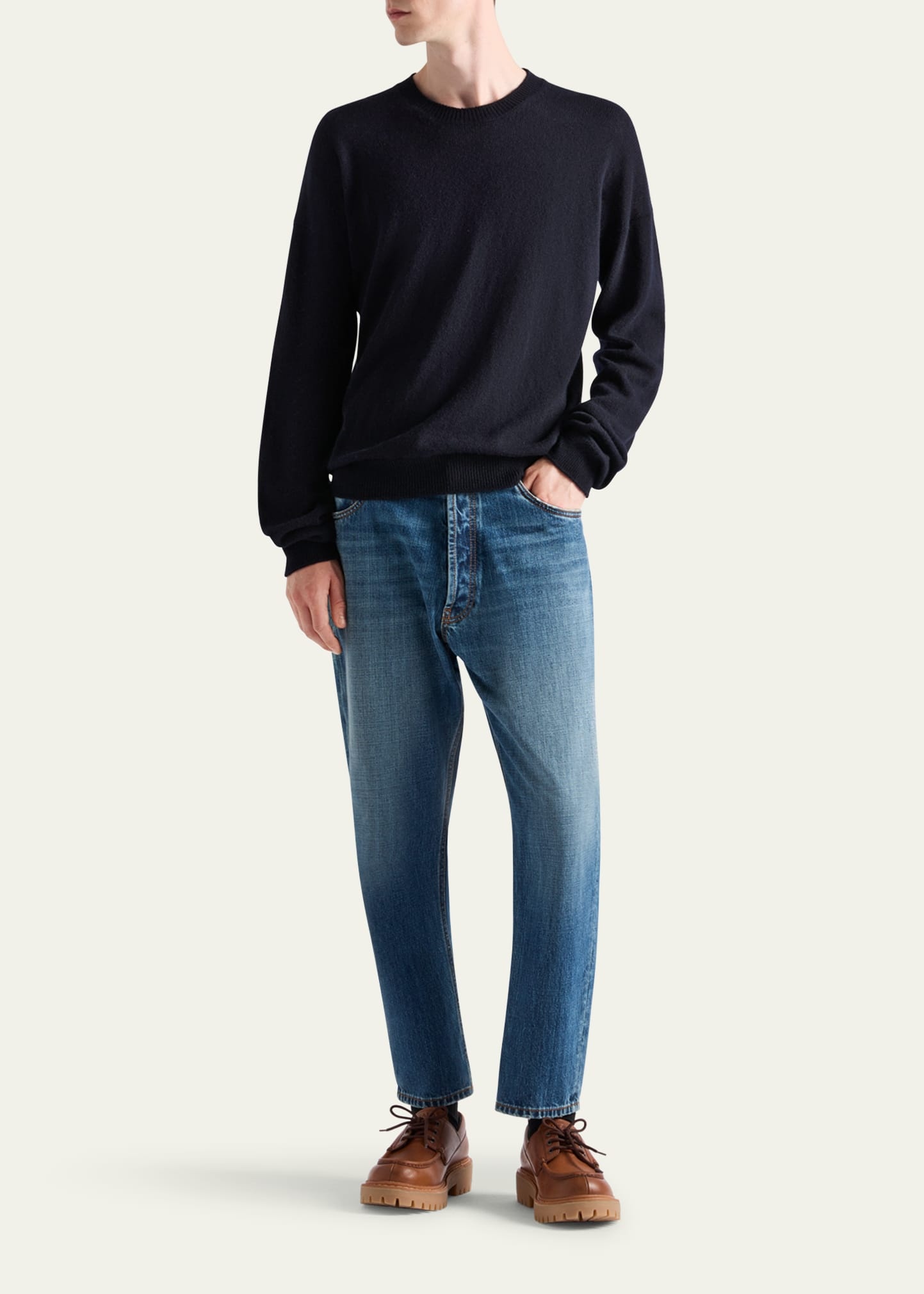 Men's Cashmere Knit Sweater - 2