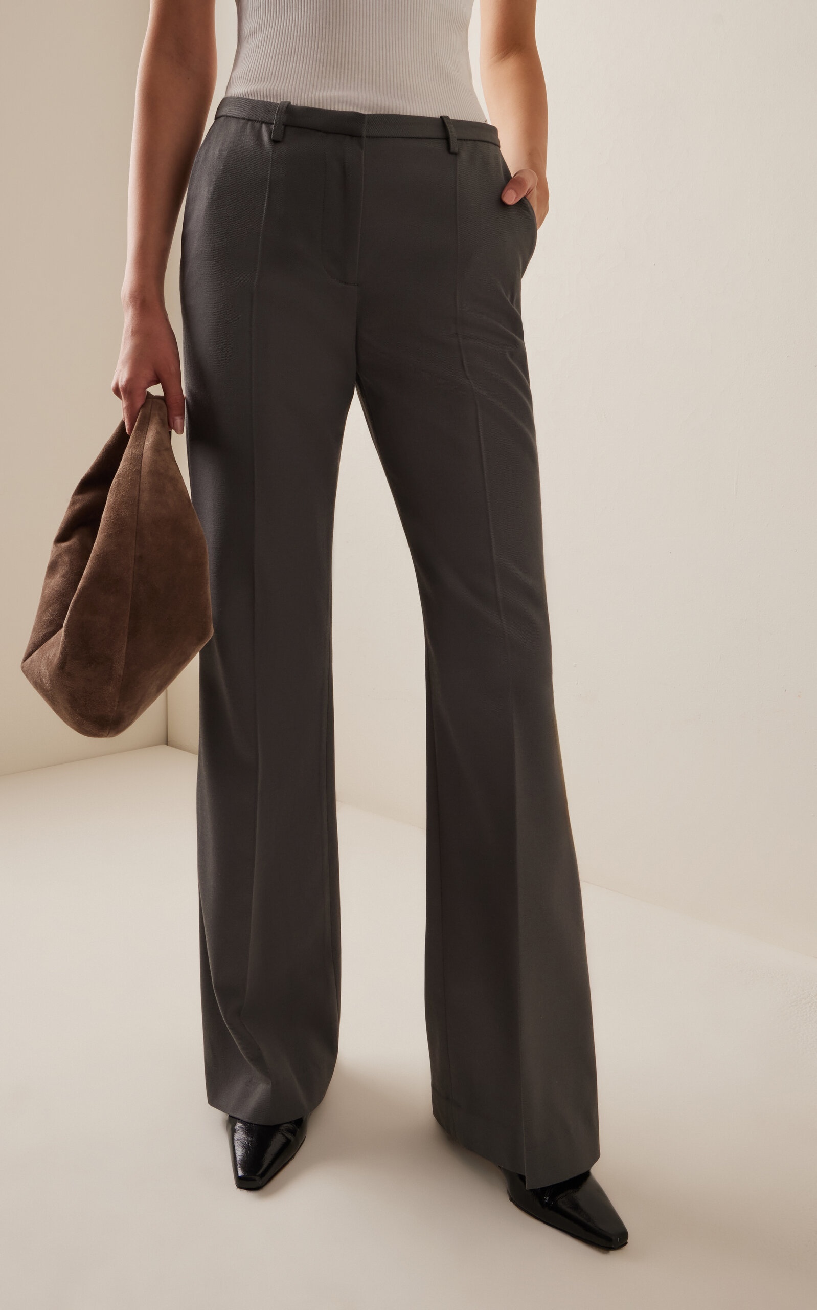 Lyra Suiting Flared Pants neutral - 3