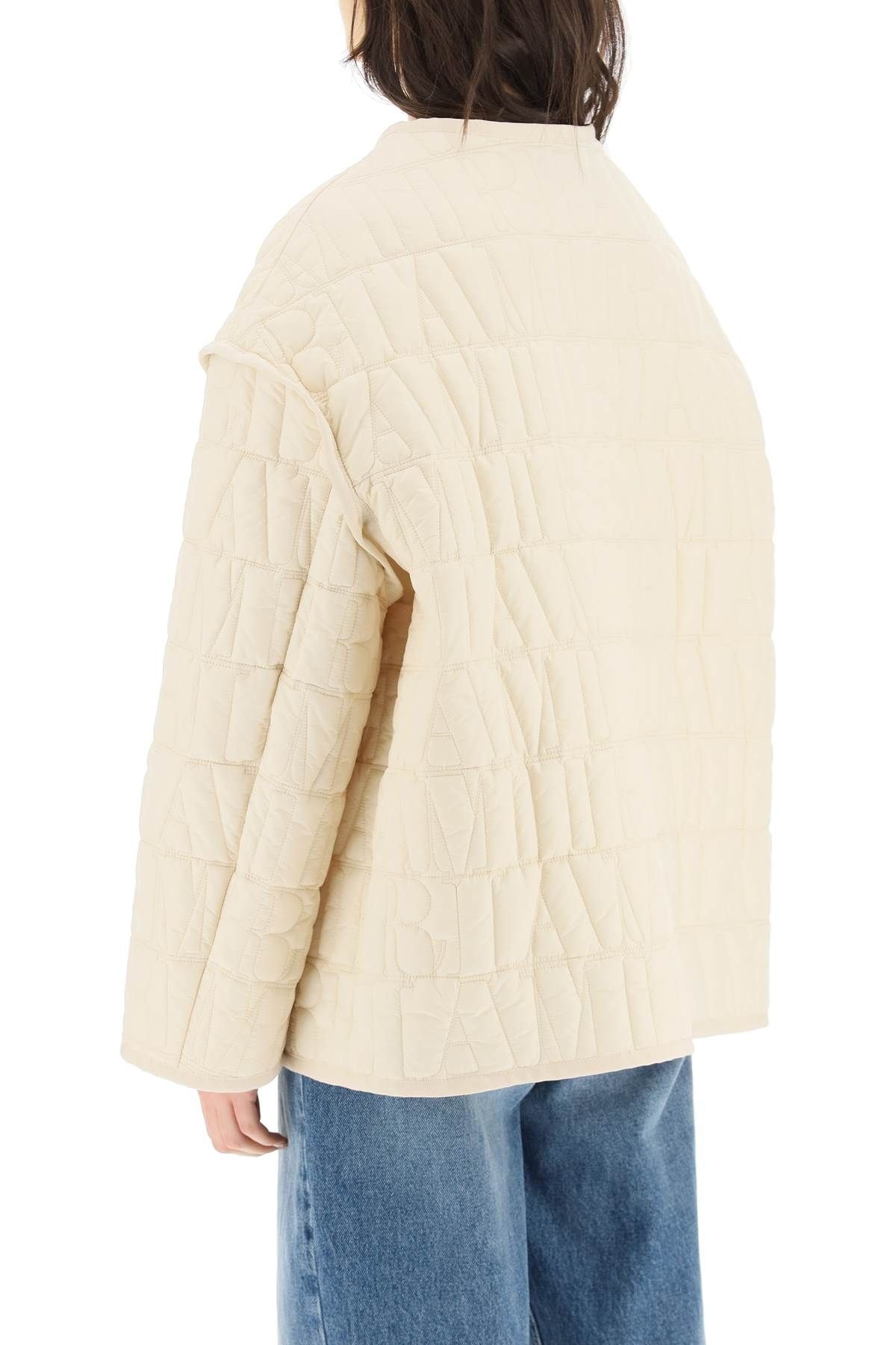 OVERSIZED QUILTED JACKET - 4