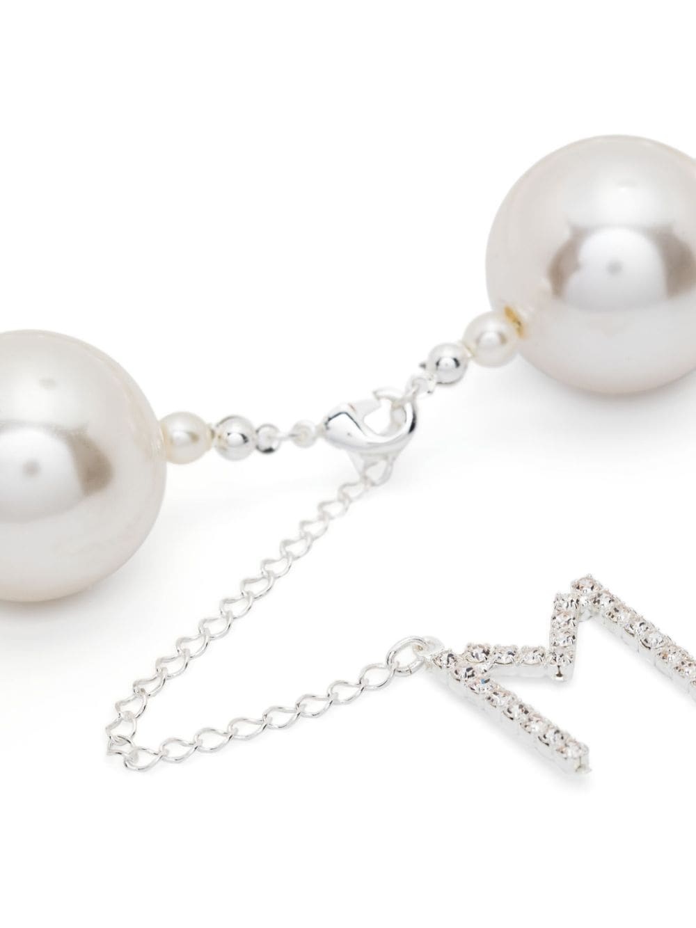 faux-pearl necklace - 3