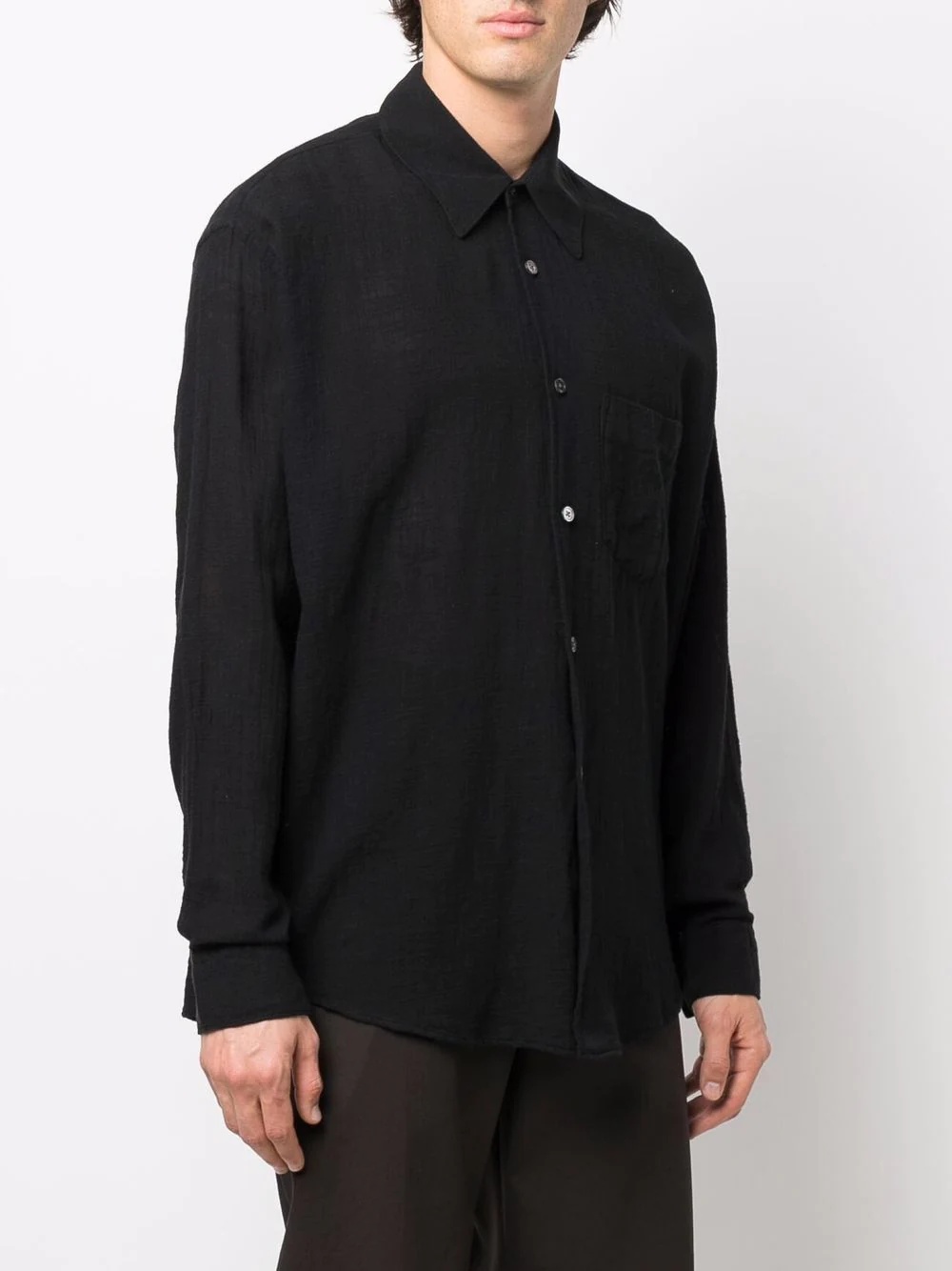 long-sleeve cotton shirt - 3