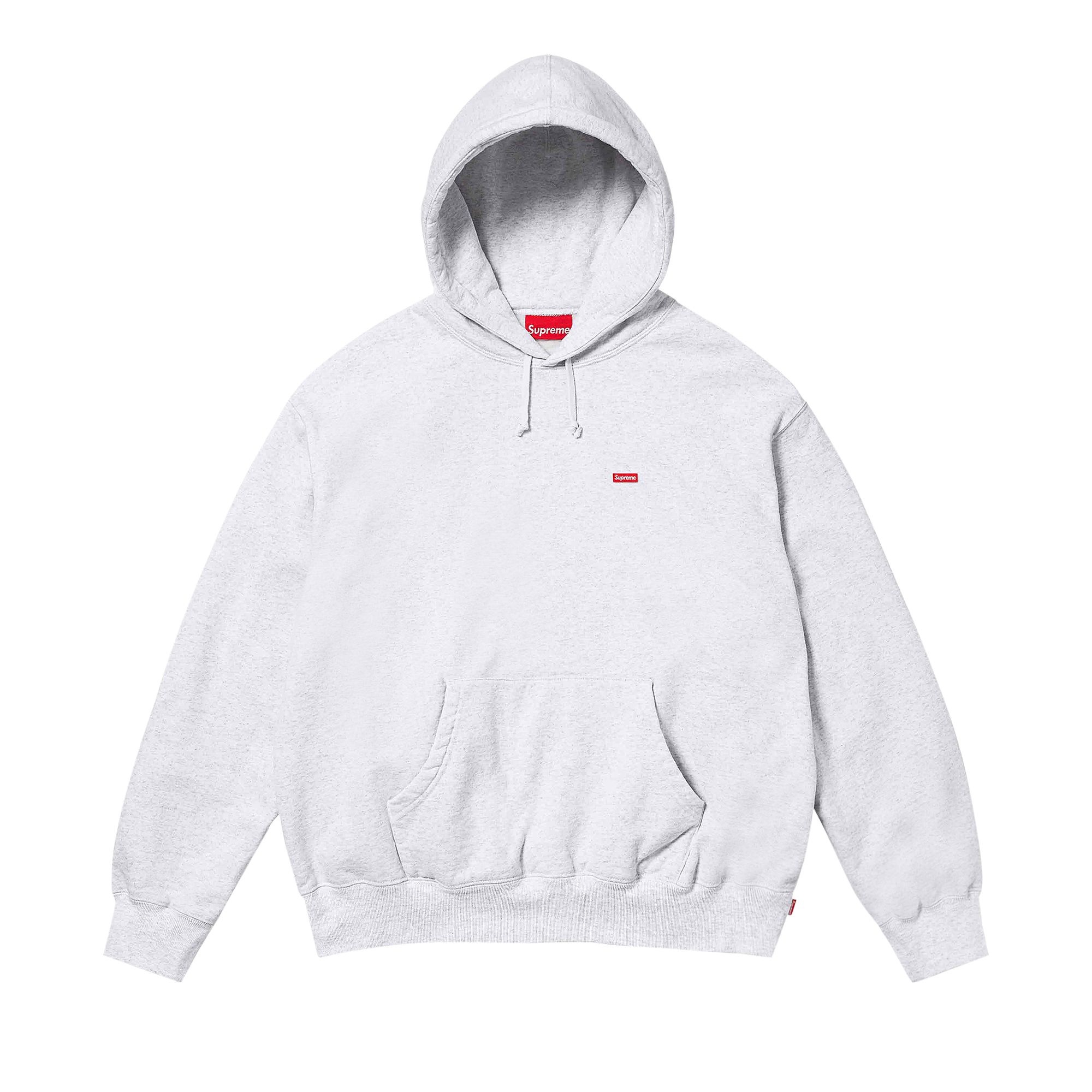 Supreme Small Box Hooded Sweatshirt 'Ash Grey' - 1
