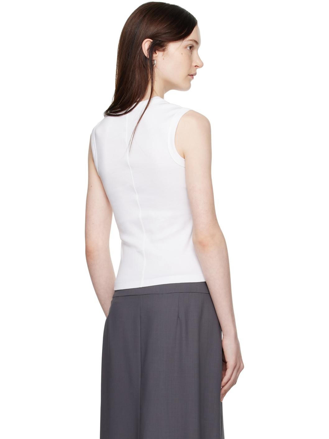 White Dewi Tank Top - 3