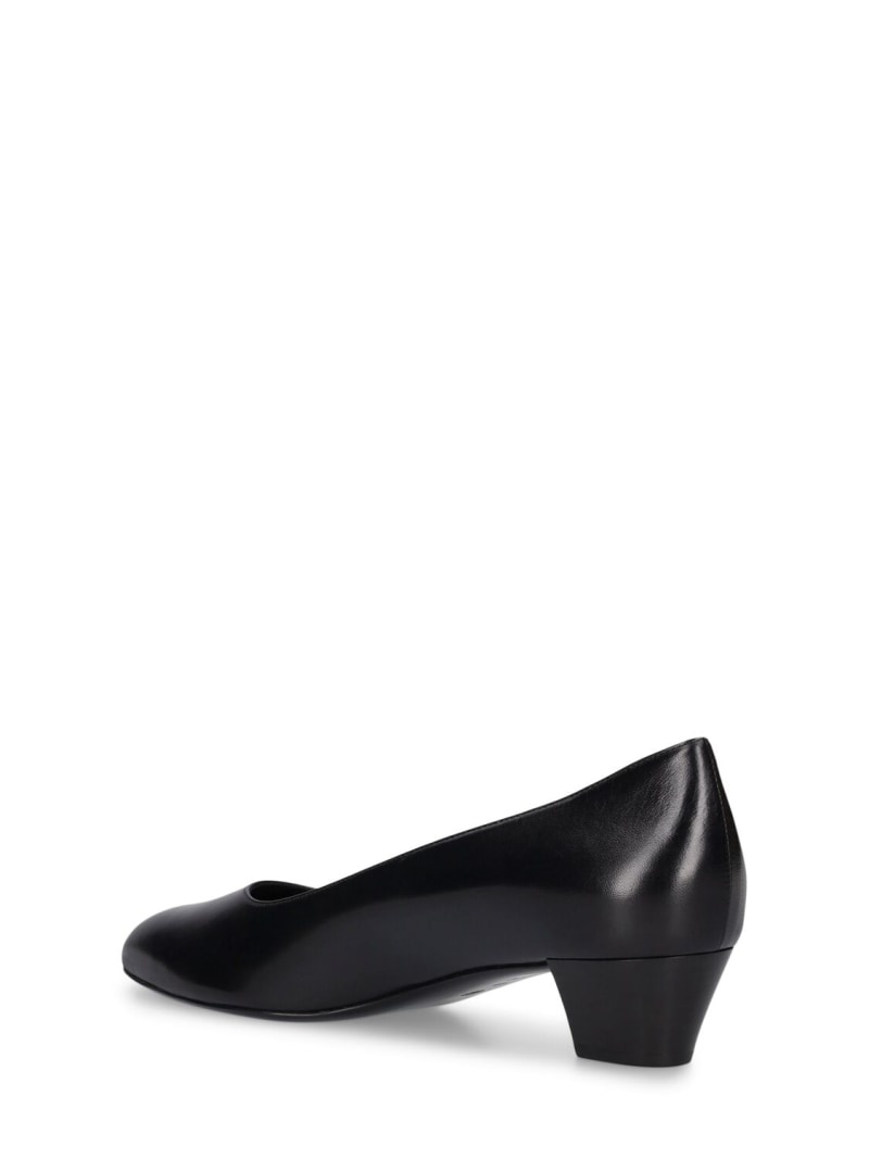 35mm Luisa leather pumps - 3