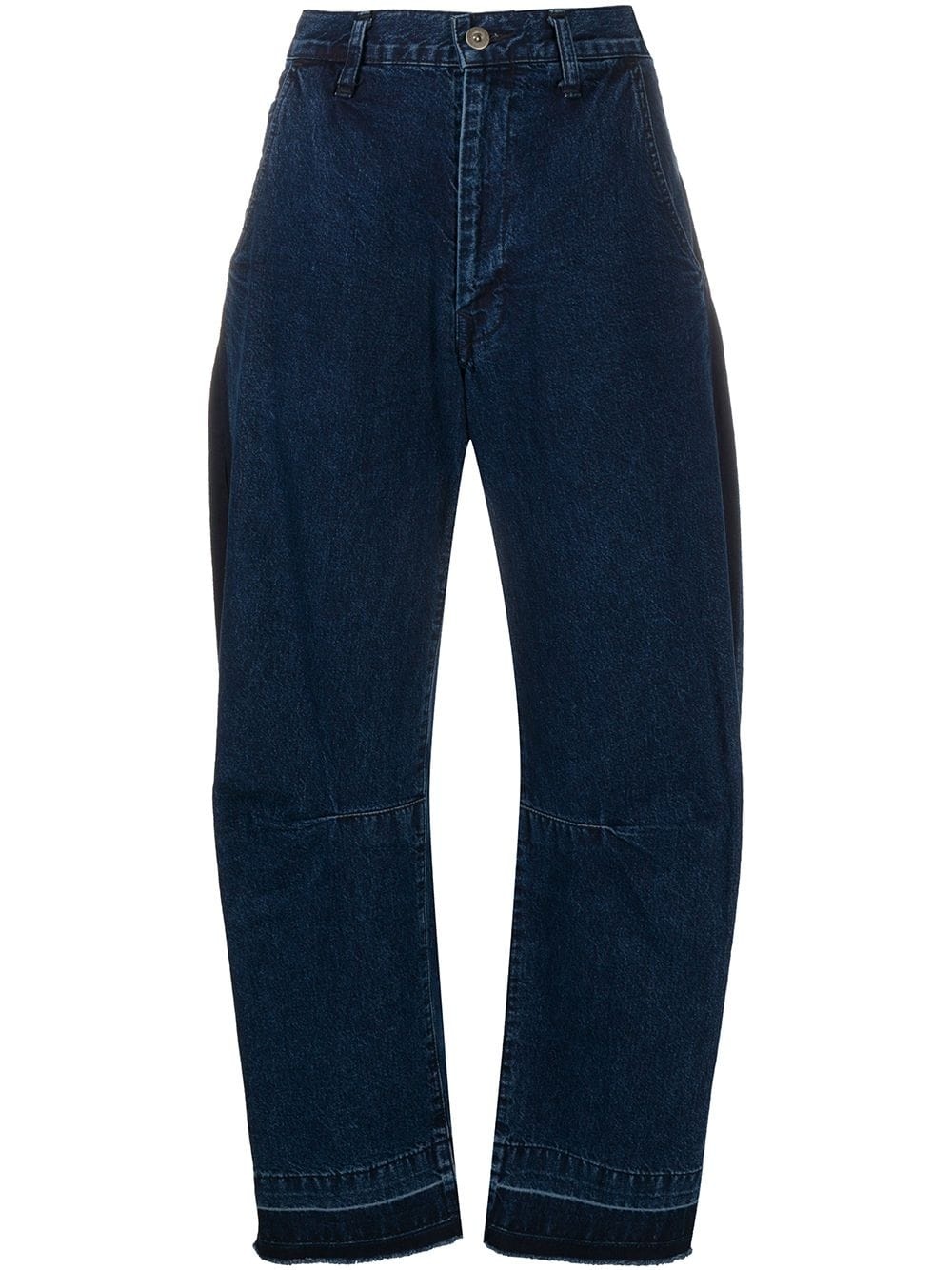 high-waisted wide leg jeans - 1