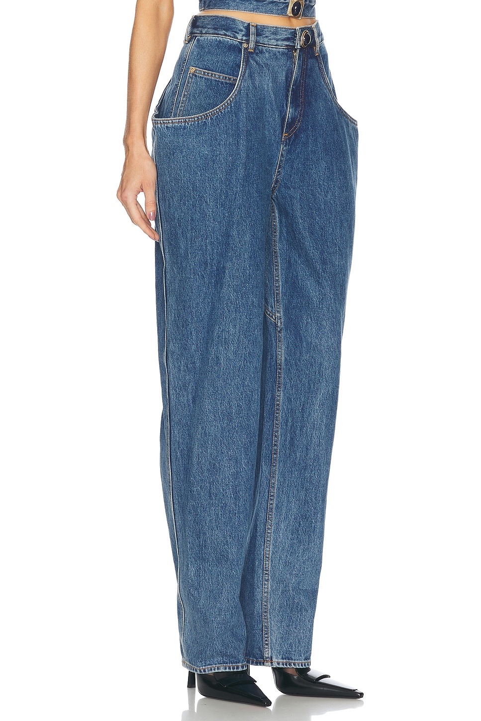 Flare Pocket Wide Leg - 2
