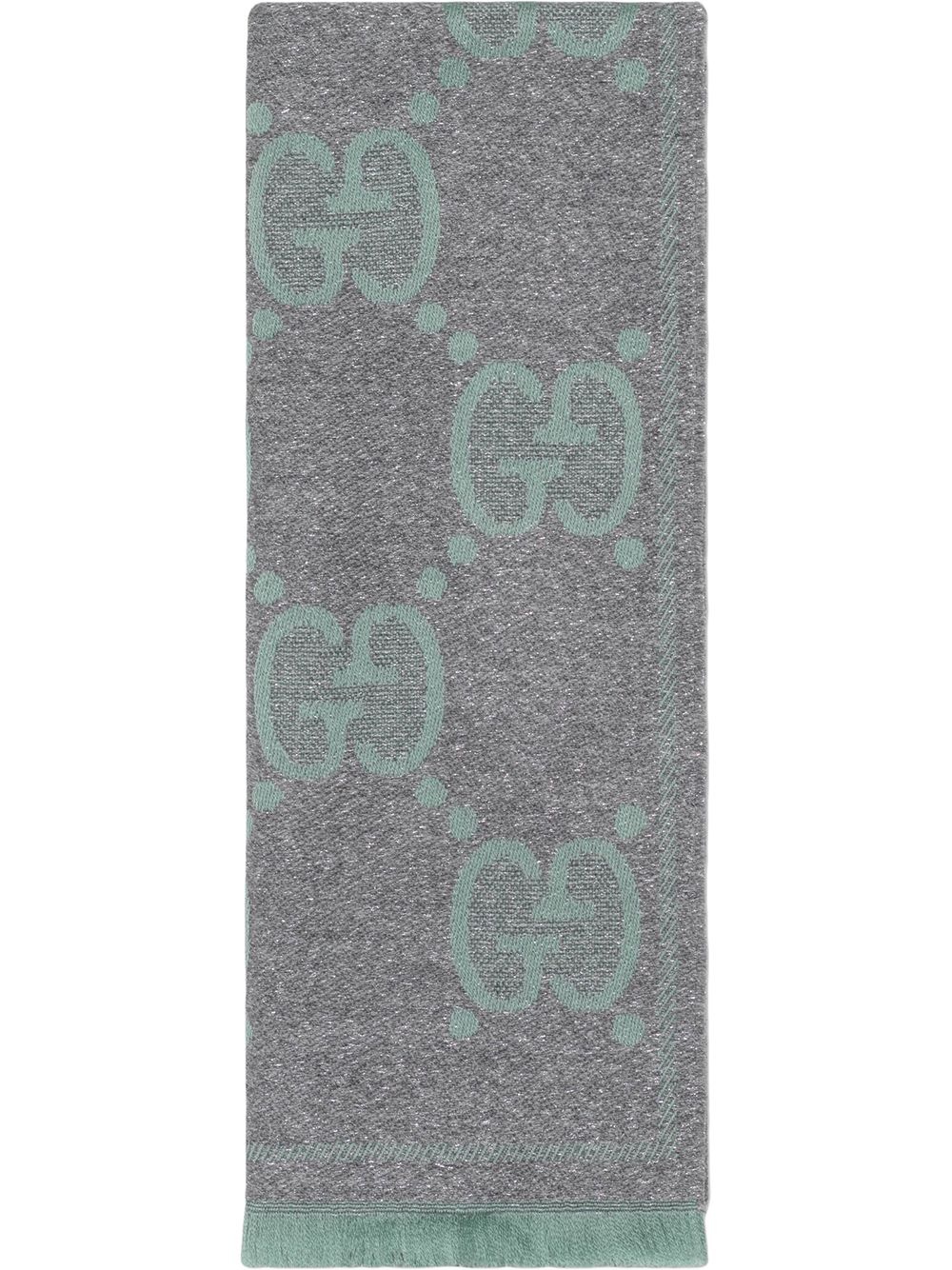 GG jacquard scarf - 1