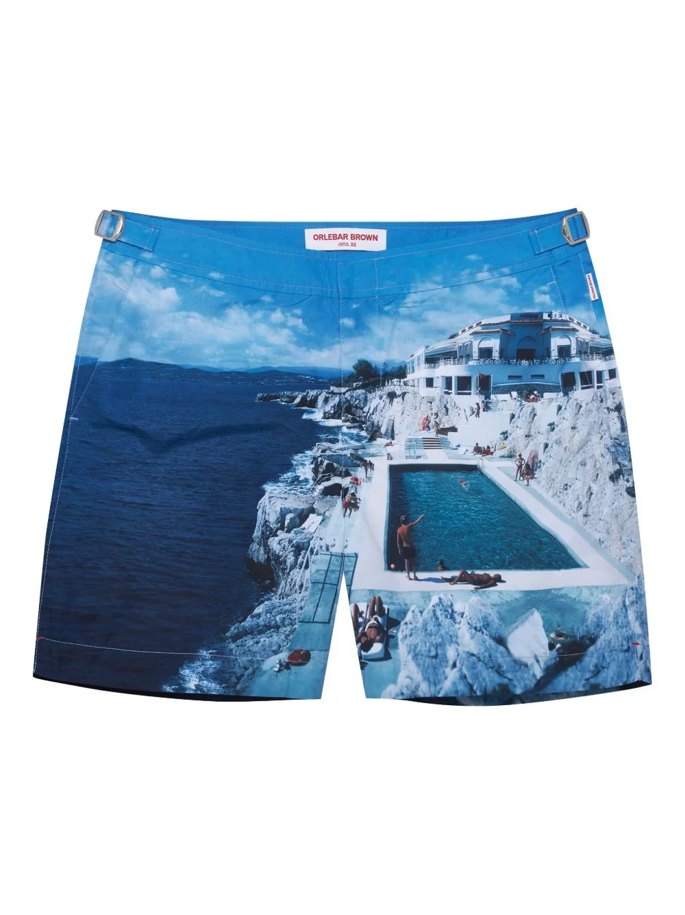 Bulldog Hulton print swim shorts - 1