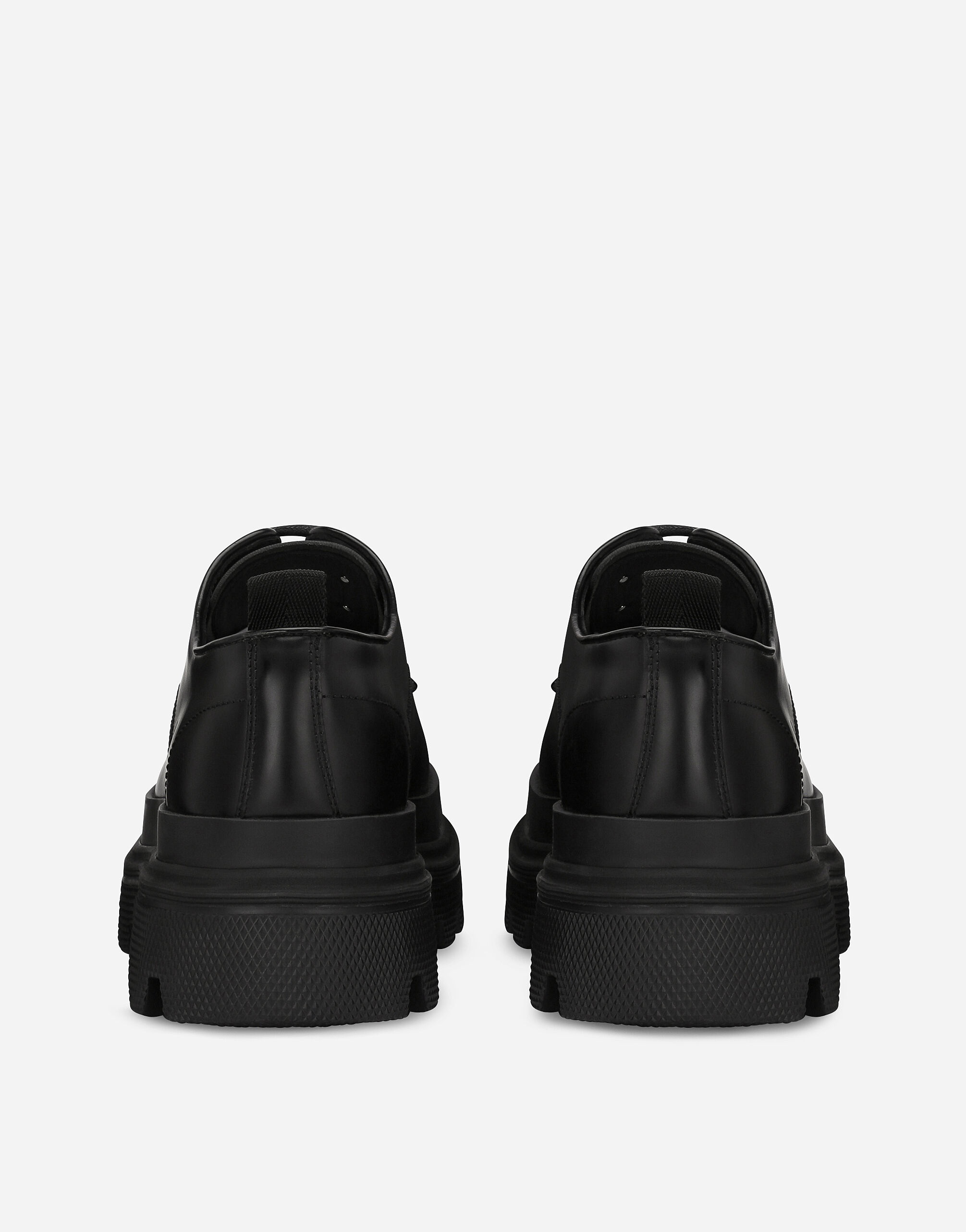 Brushed calfskin Derby shoes - 3