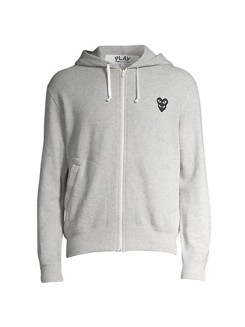 Play Double Heart Hoodie - 1