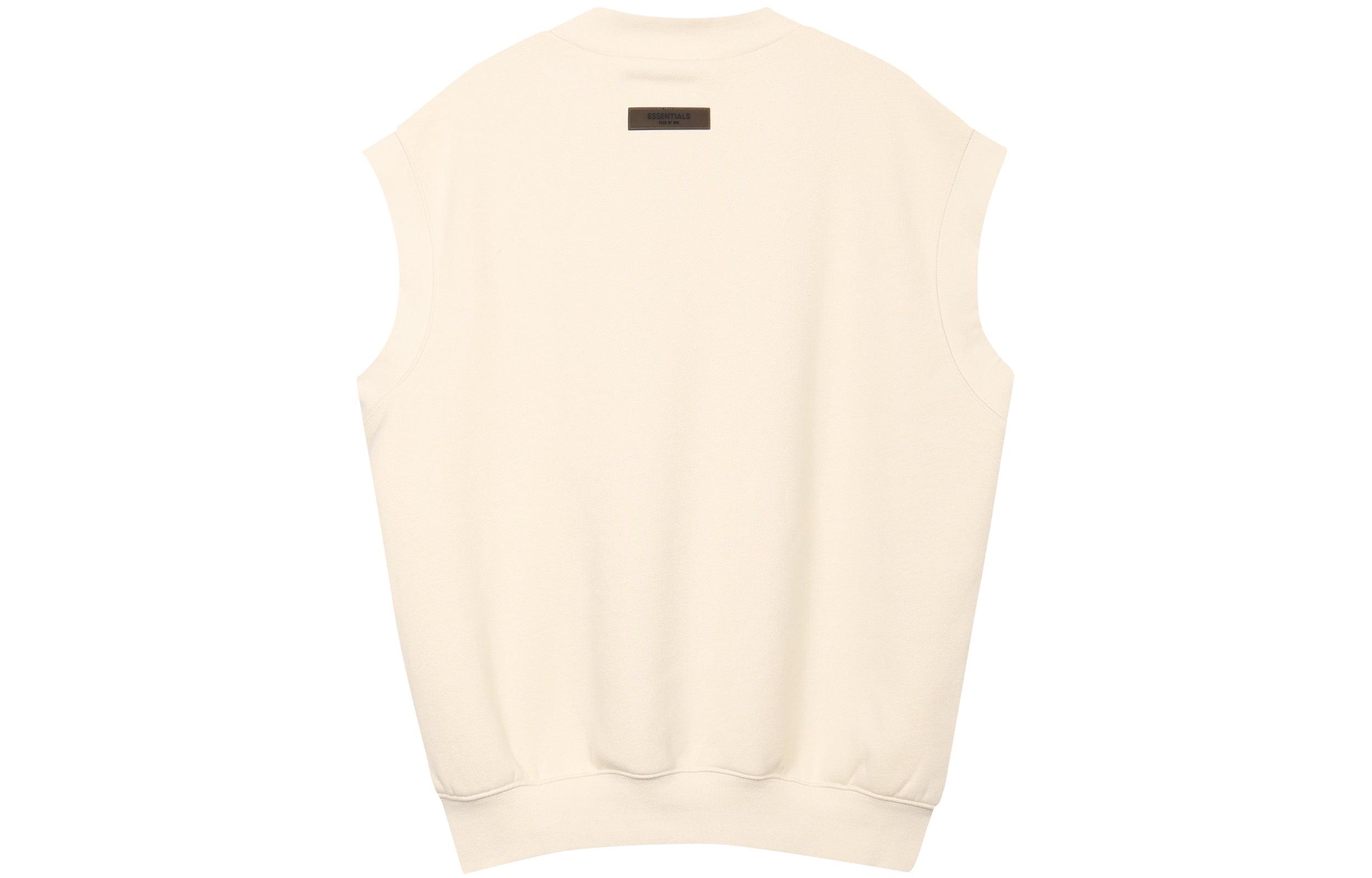 Fear of God Essentials FW22 V neck vest 'Egg shell' FOG-FW22-890 - 2