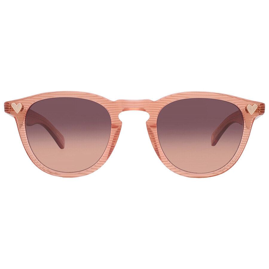 Garrett Leight GLCO X ANDRÃ SARAIVA SUN New Gradient Oval Ladies Sunglasses 2082 PST/NEWG 46 - 1