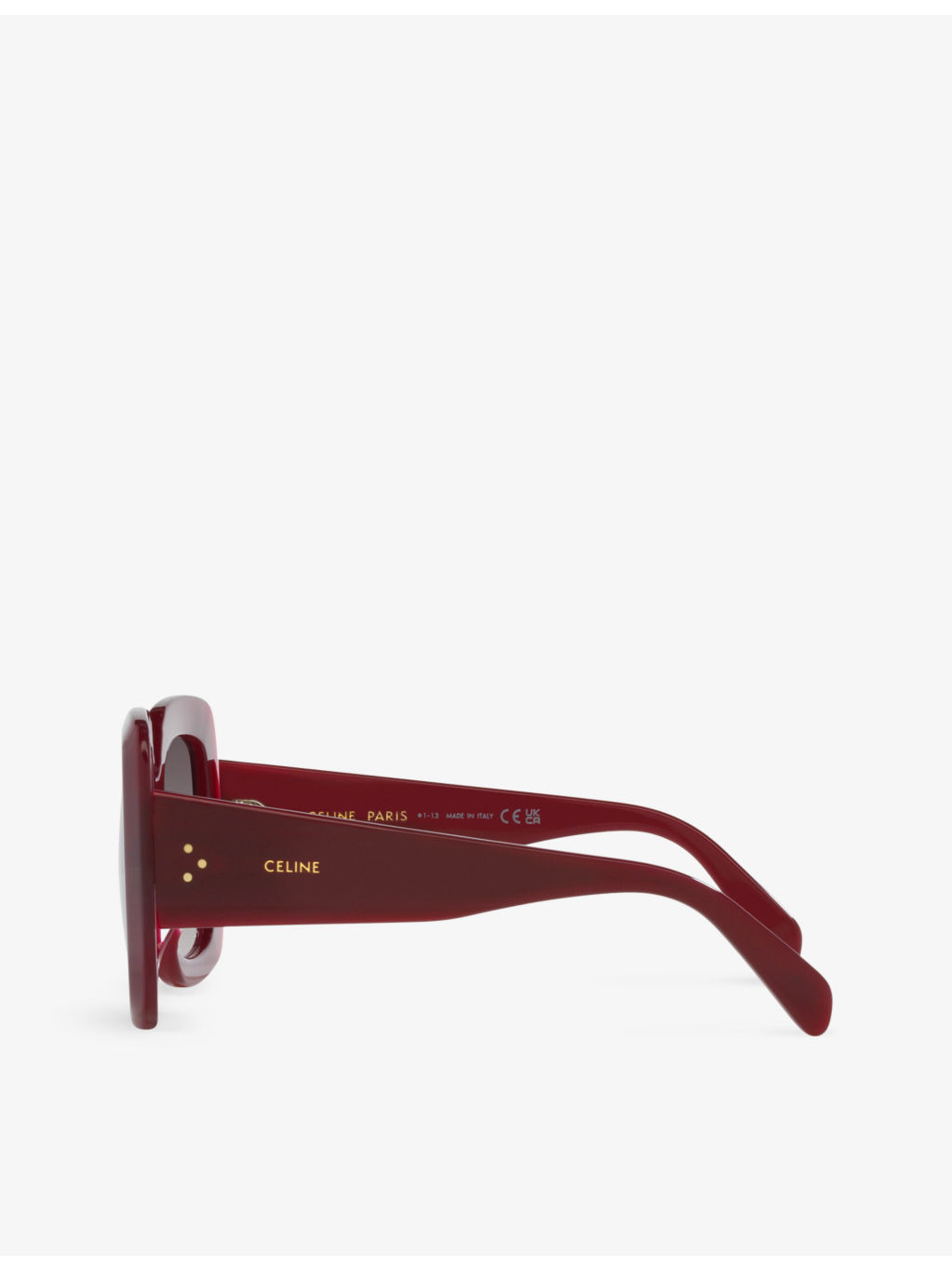 CL40263I Bold 3 Dots square-frame acetate sunglasses - 4