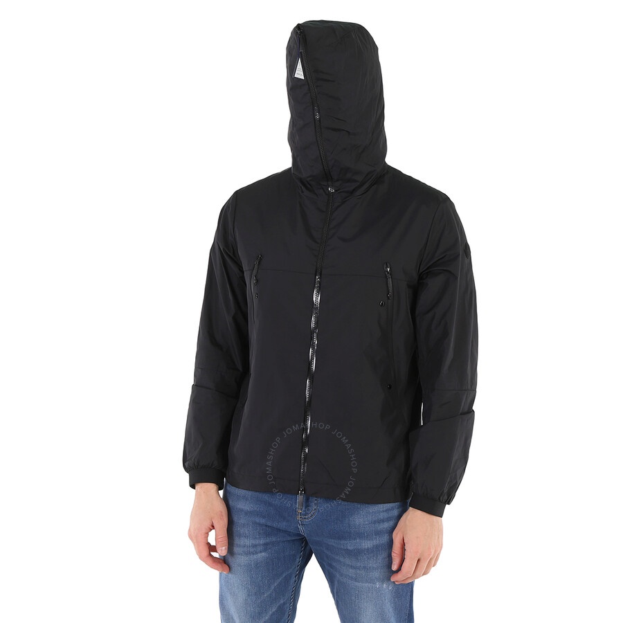Moncler Men's Black Junichi Hooded Rain Jacket - 5