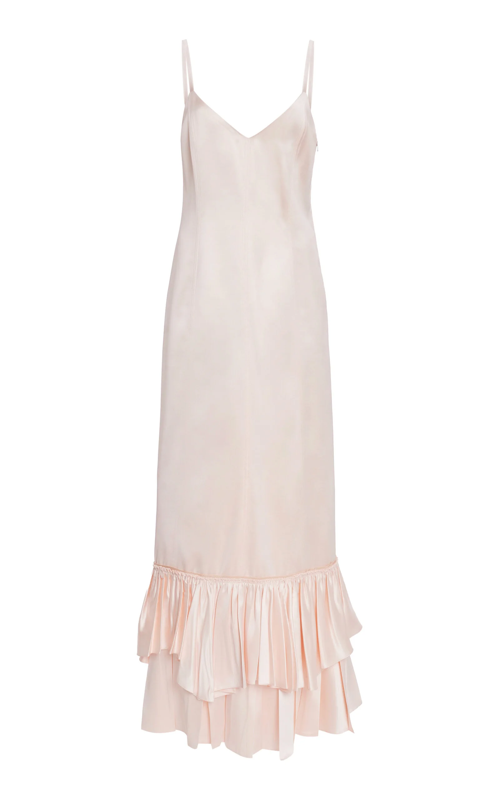 Silk-Blend Dress pink - 1