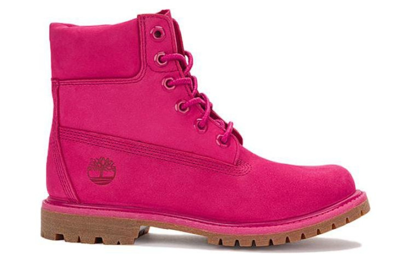 Timberland (WMNS) Timberland 50th Anniversary Edition Premium 6 Inch Waterproof Boot 'Dark Pink Nubuck' A2R7T outlook