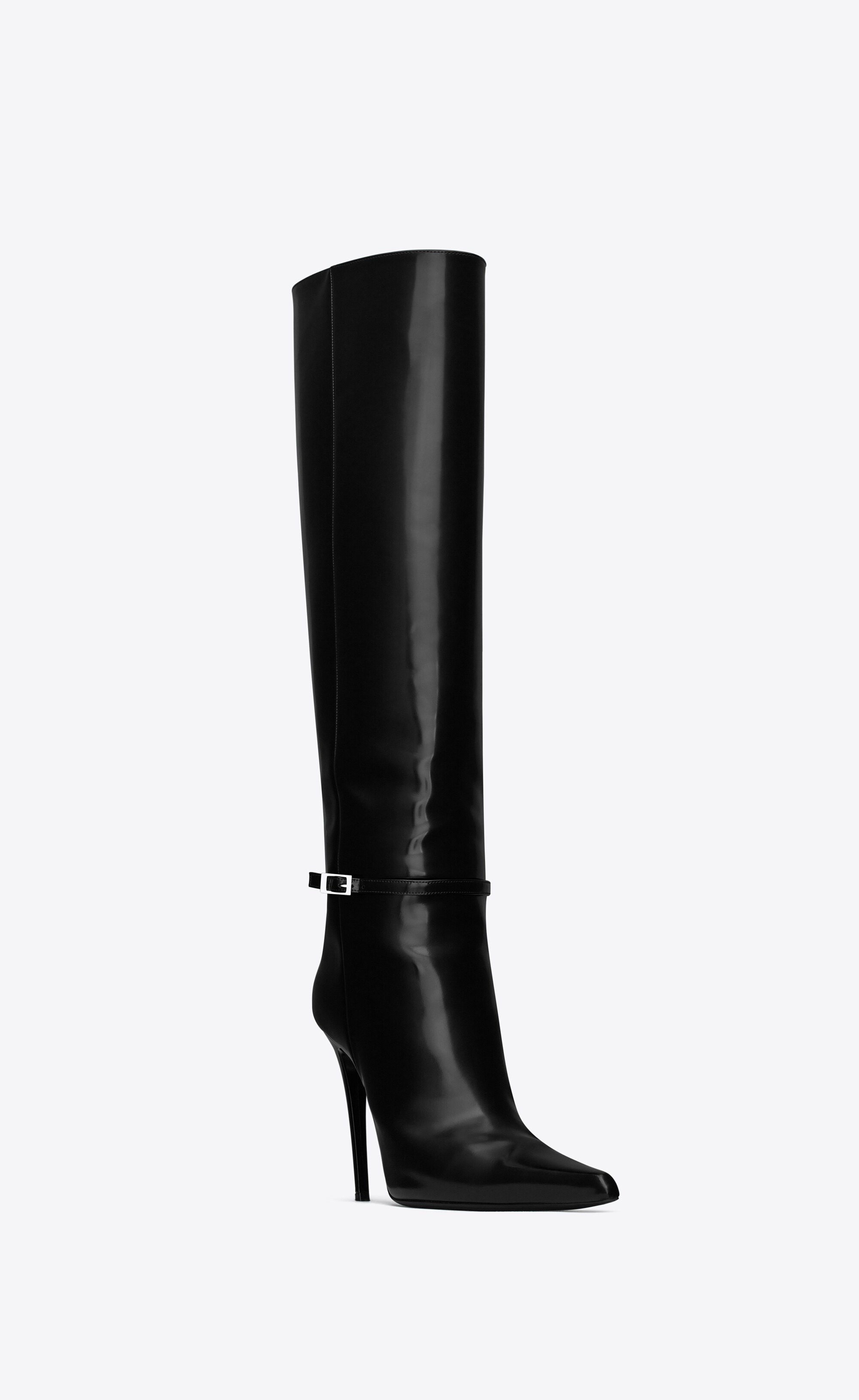 vendome boots in glazed leather - 5