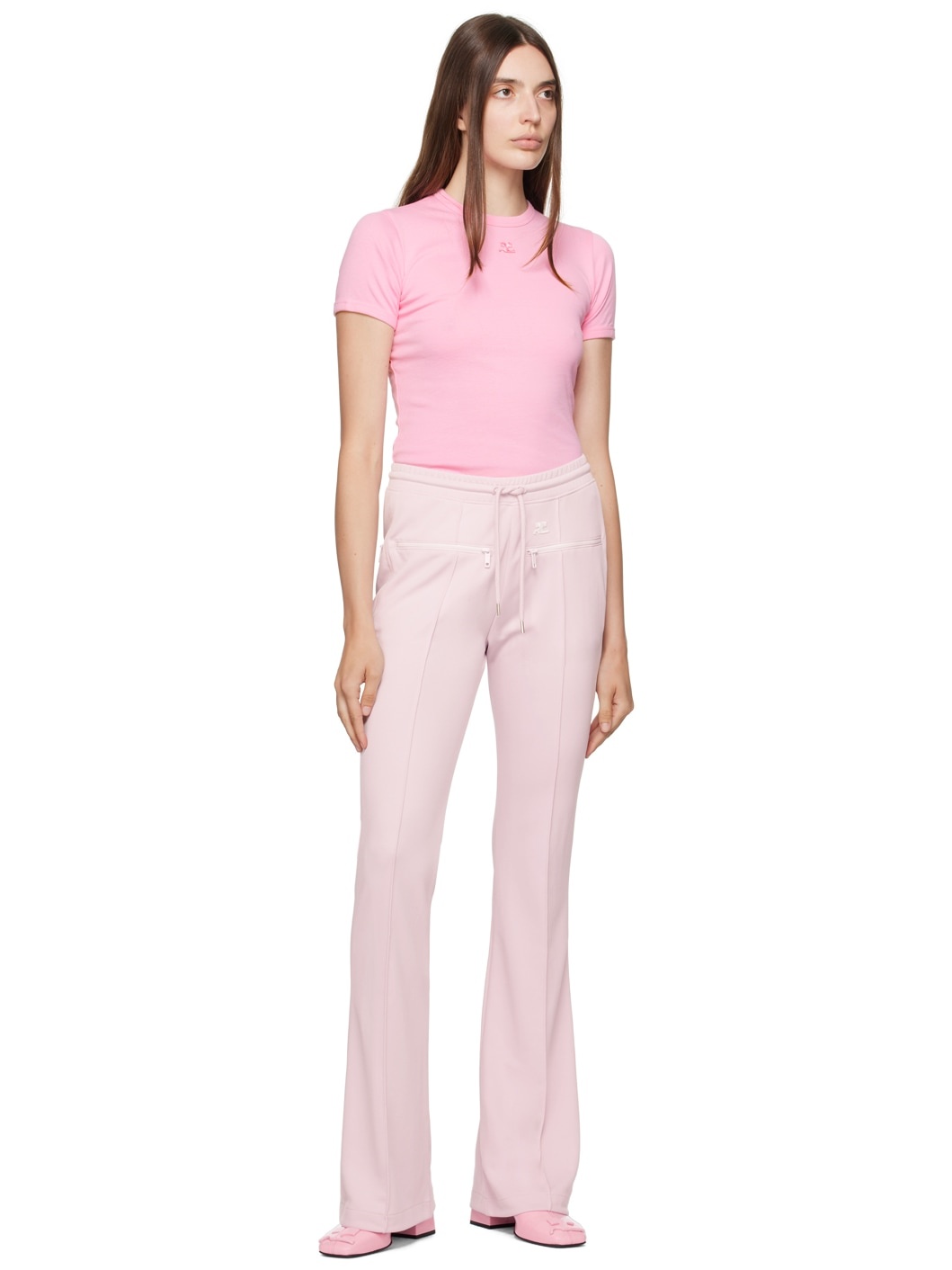 Pink Classic Track Pants - 4