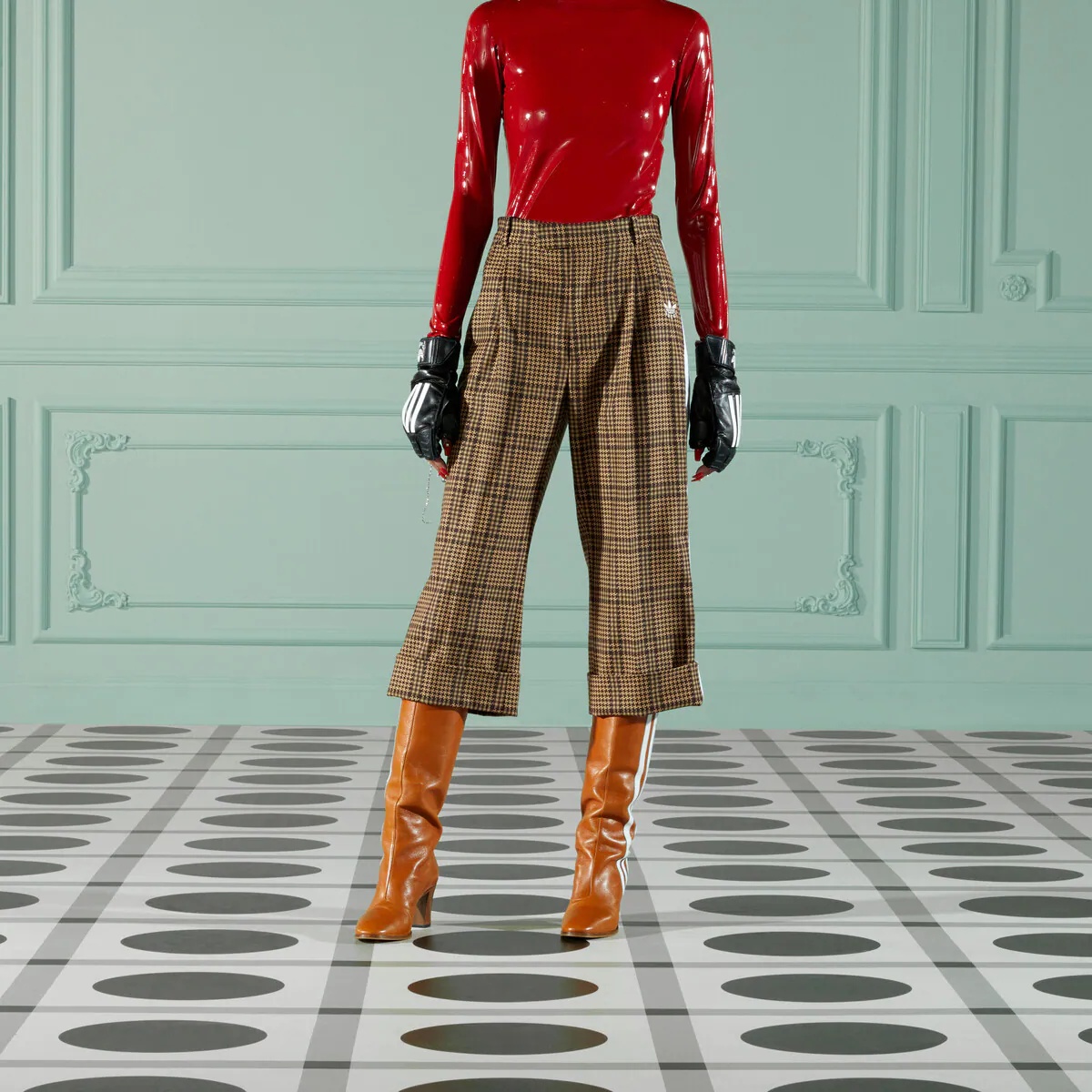 adidas x Gucci Prince of Wales pant - 6