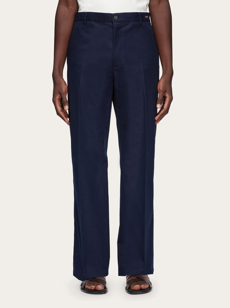 FERRAGAMO Flared chino trouser outlook