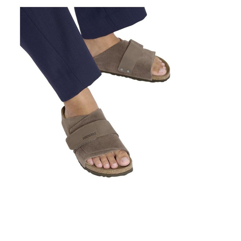 Birkenstock Kyoto Nubuck-Suede 'Concrete Gray' 1029137 8