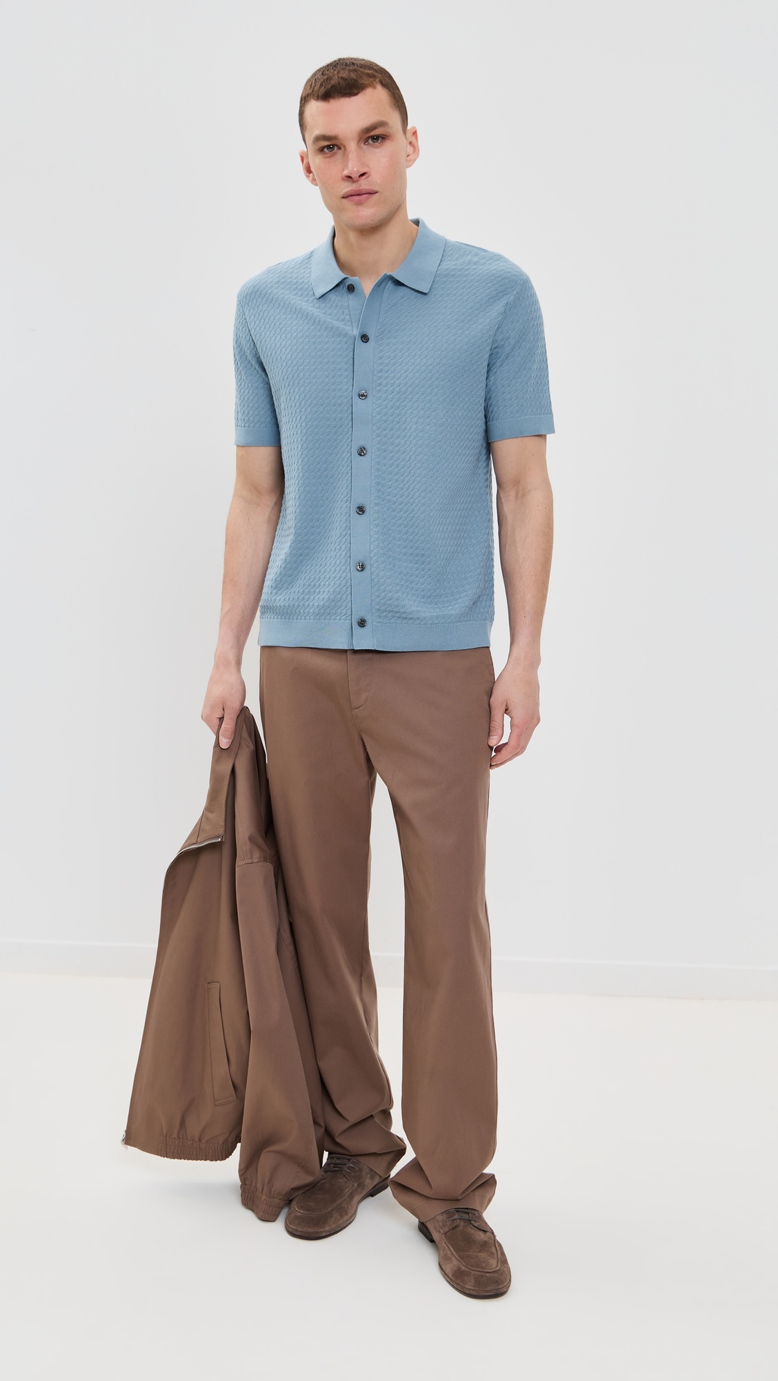 Cairn Cotton Sweater Polo - 4