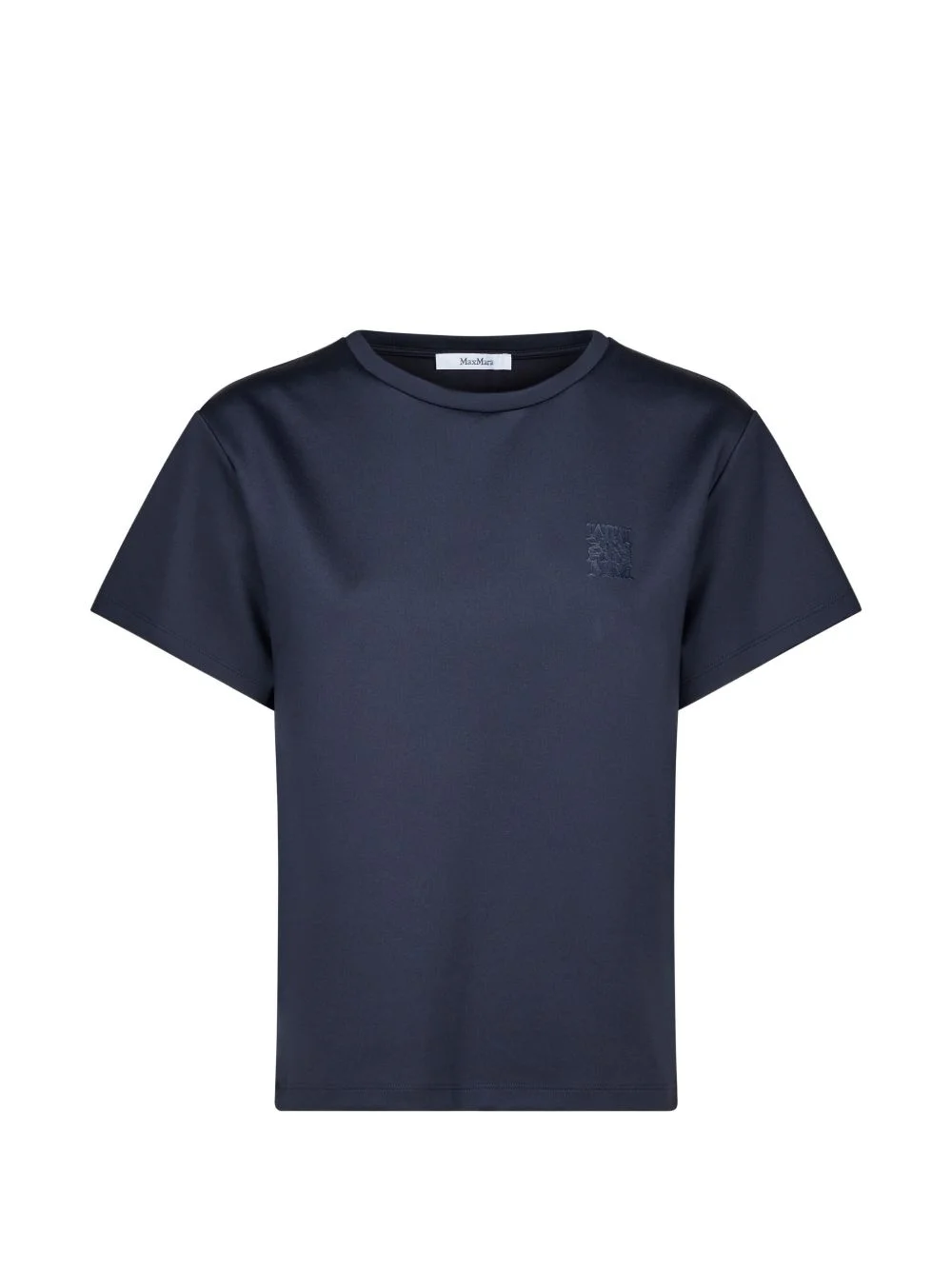 logo-embroidered T-shirt - 1