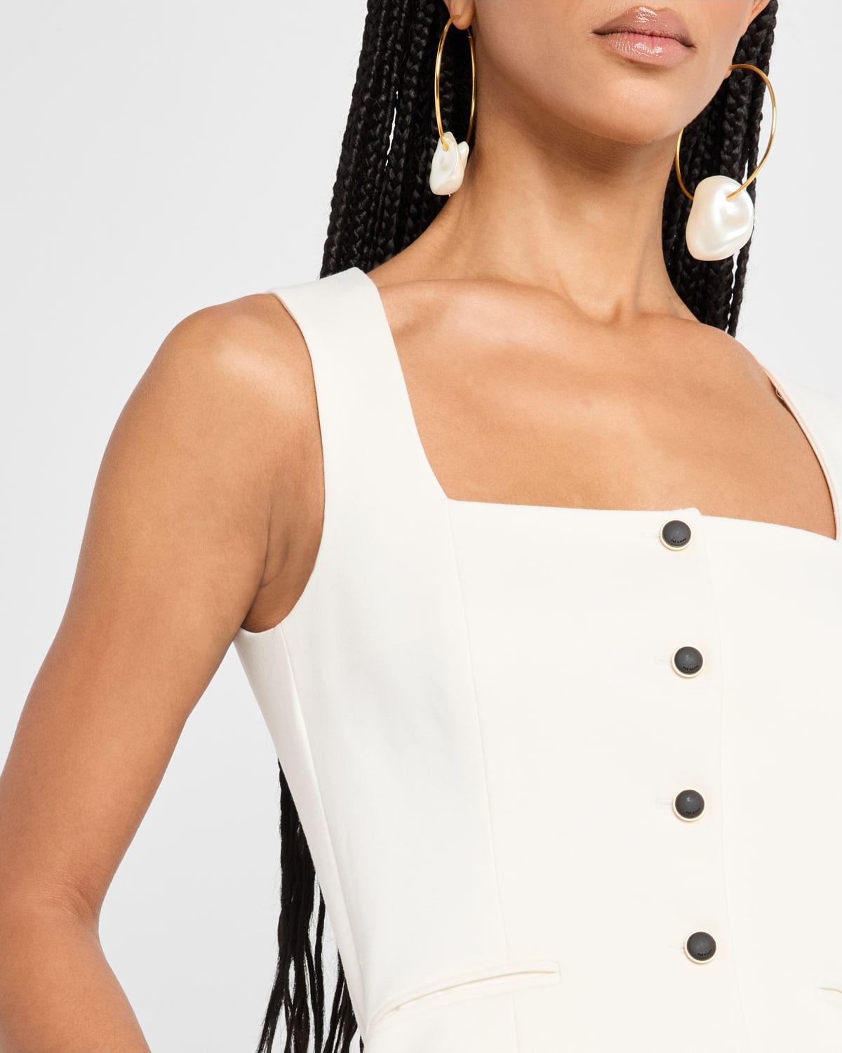 Marianna Wide-Leg Ponte Jumpsuit - 7