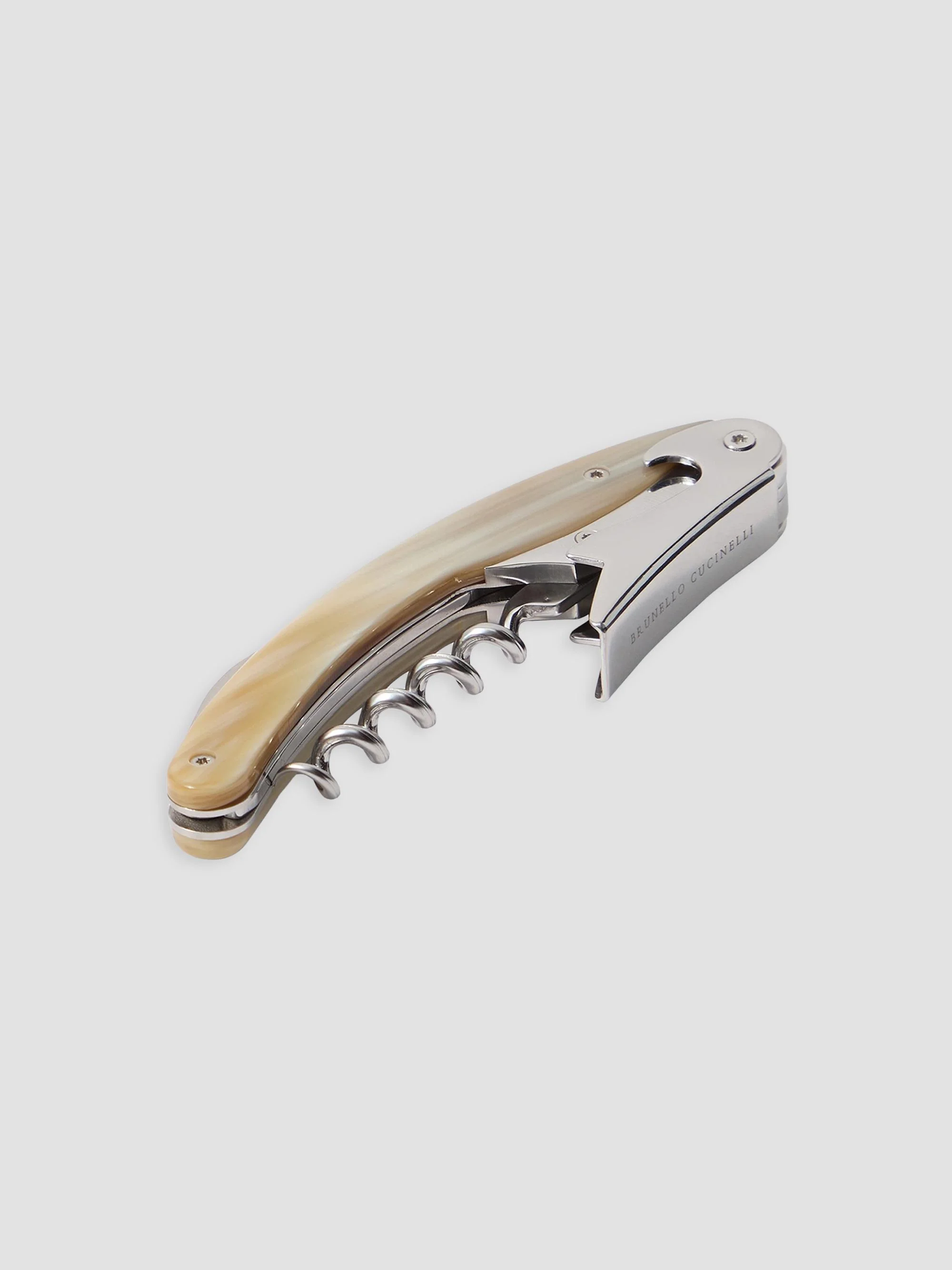 Buffalo Horn and Steel Cork-Screw - Horn - 1