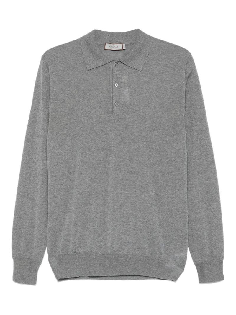 long-sleeve polo shirt 1