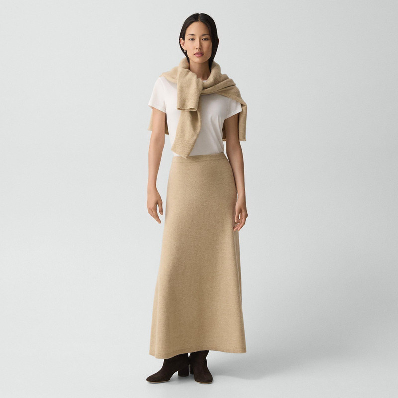 Knit Pull-On Skirt in Astor Wool 2
