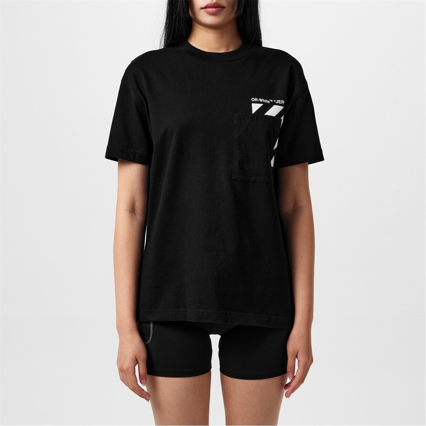 LOGO PRINT POCKET T-SHIRT - 1