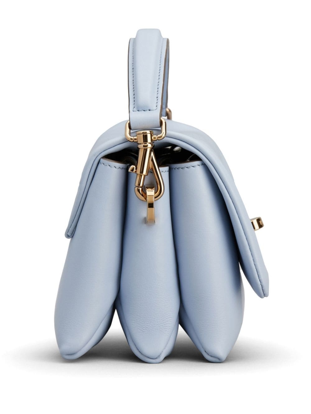 logo-plaque leather crossbody bag - 3
