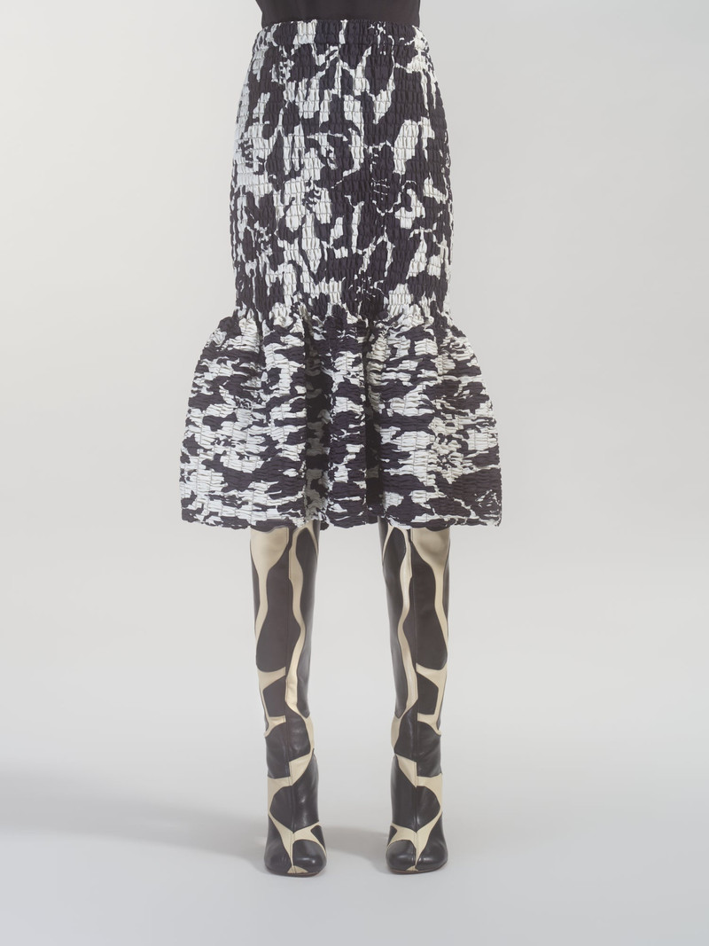 Dries Van Noten PRINTED SMOCK SKIRT outlook