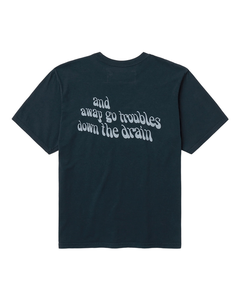 One Of These Days Away Go Trouble T-Shirt Washed Black outlook