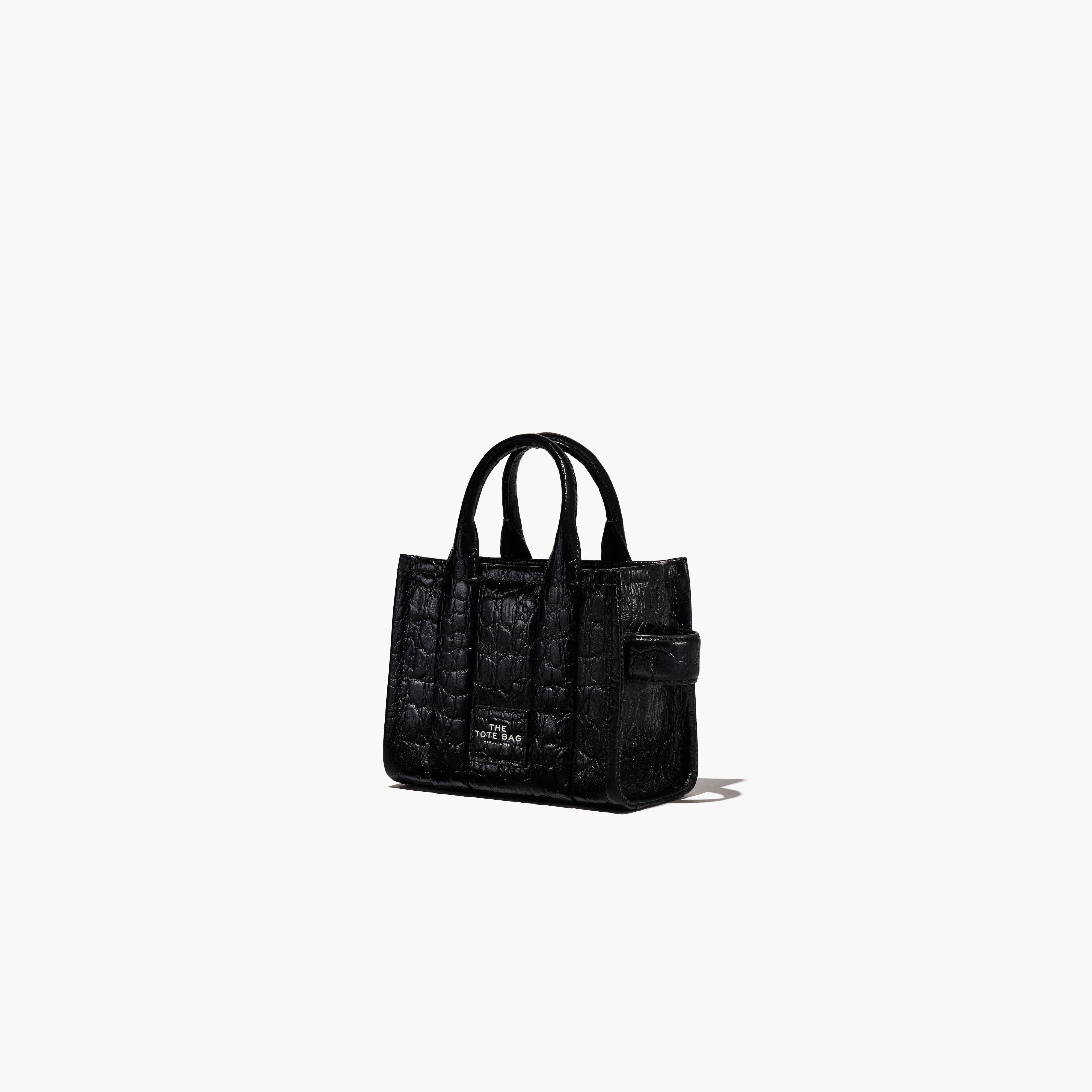 Marc Jacobs THE CROC-EMBOSSED MICRO TOTE BAG | REVERSIBLE