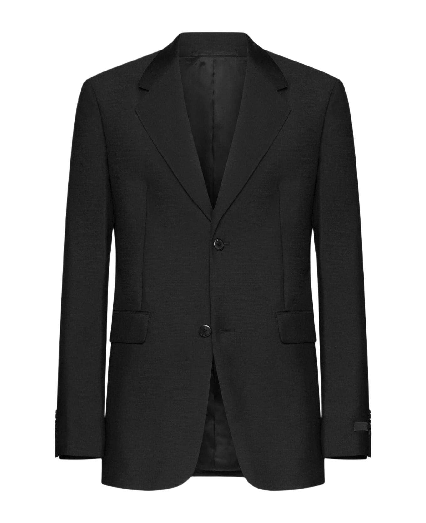 Mohair And Wool Blazer - 1