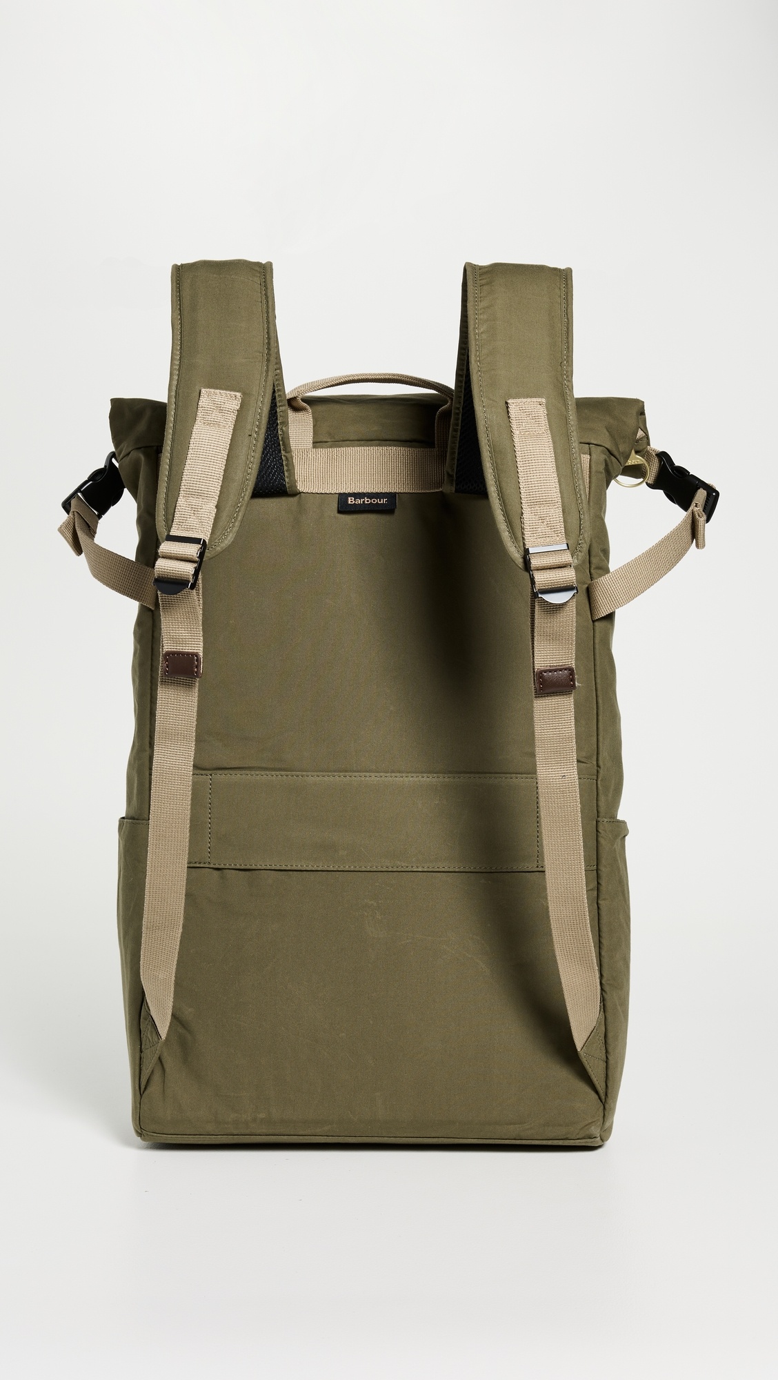 Barbour Transport Foldover Backpack Bag - 4
