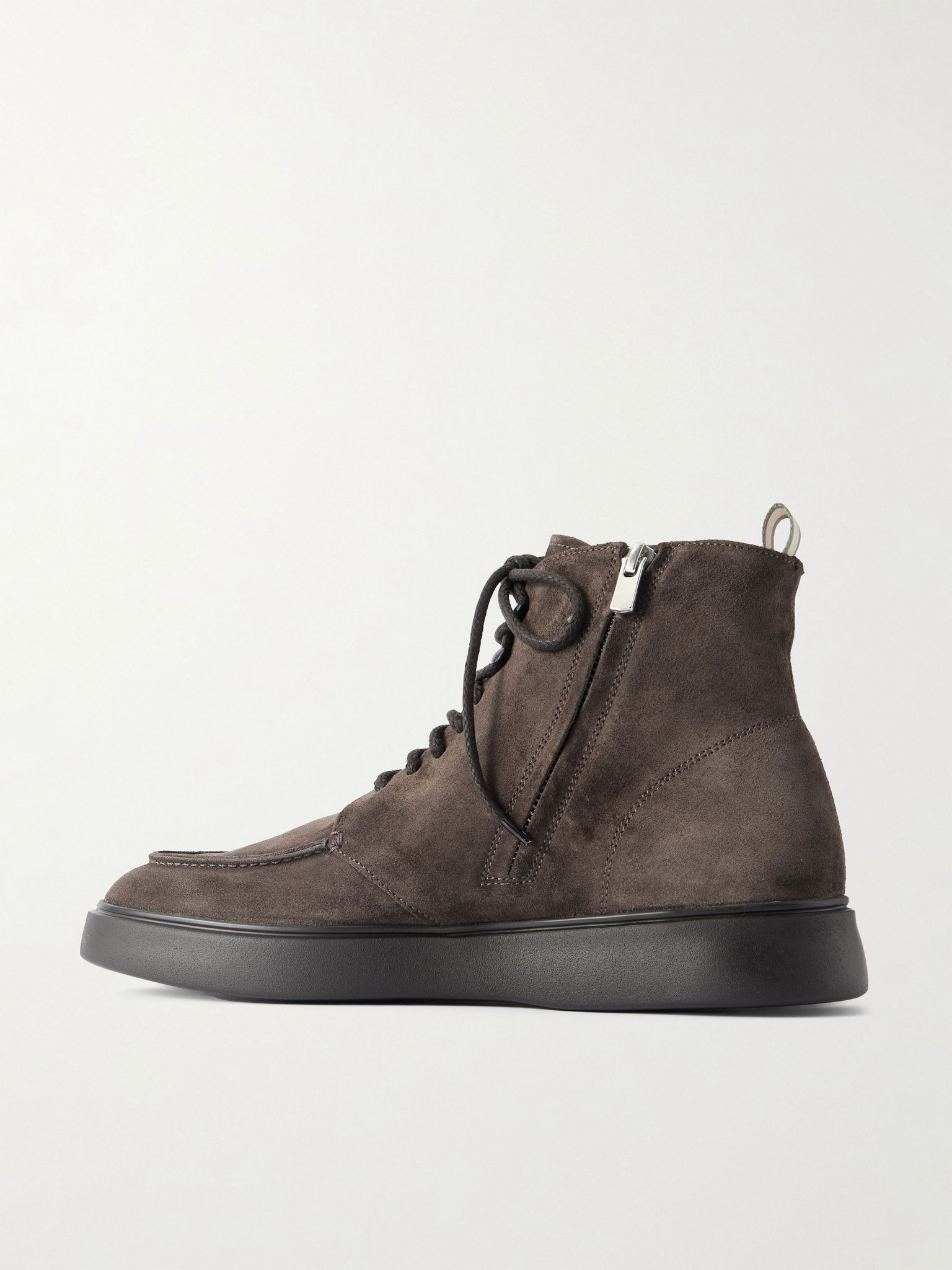 Frame 004 Suede Chukka Boots Dark brown - 4