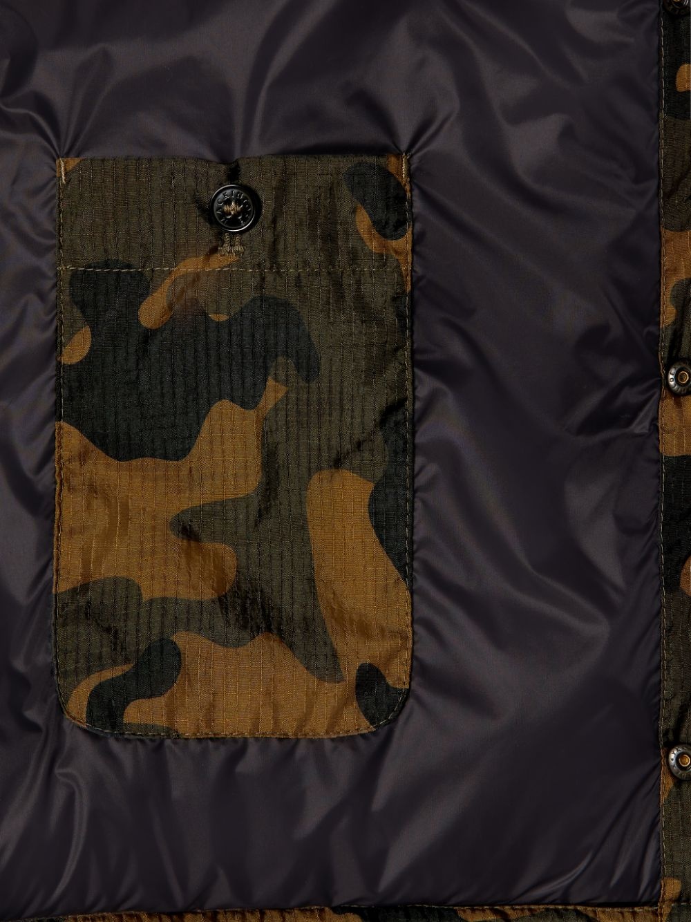 OSAKA CAMOUFLAGE NYLON PUFFER JACKET | GQF-306 - 6