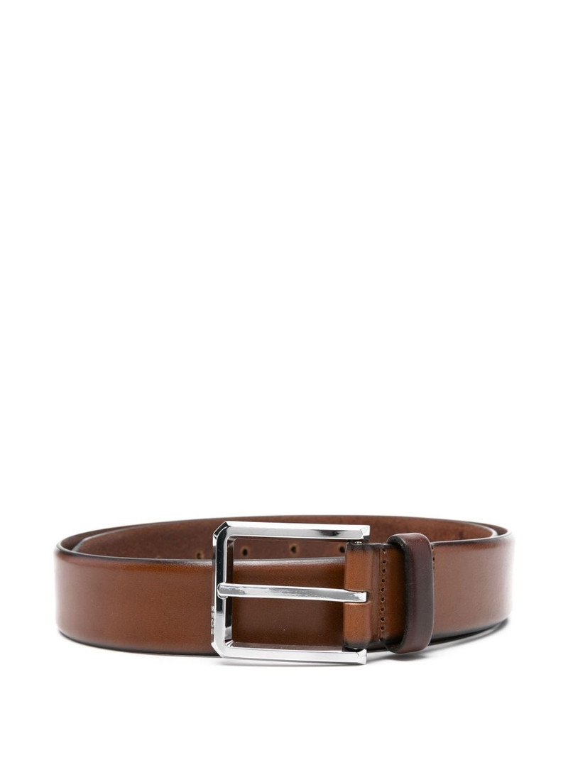 branded-buckle belt 1